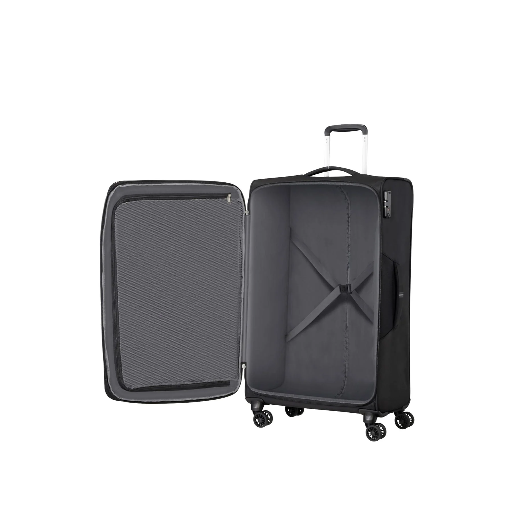 American Tourister Crosstrack Expanding Trolley Suitcase - Image 6