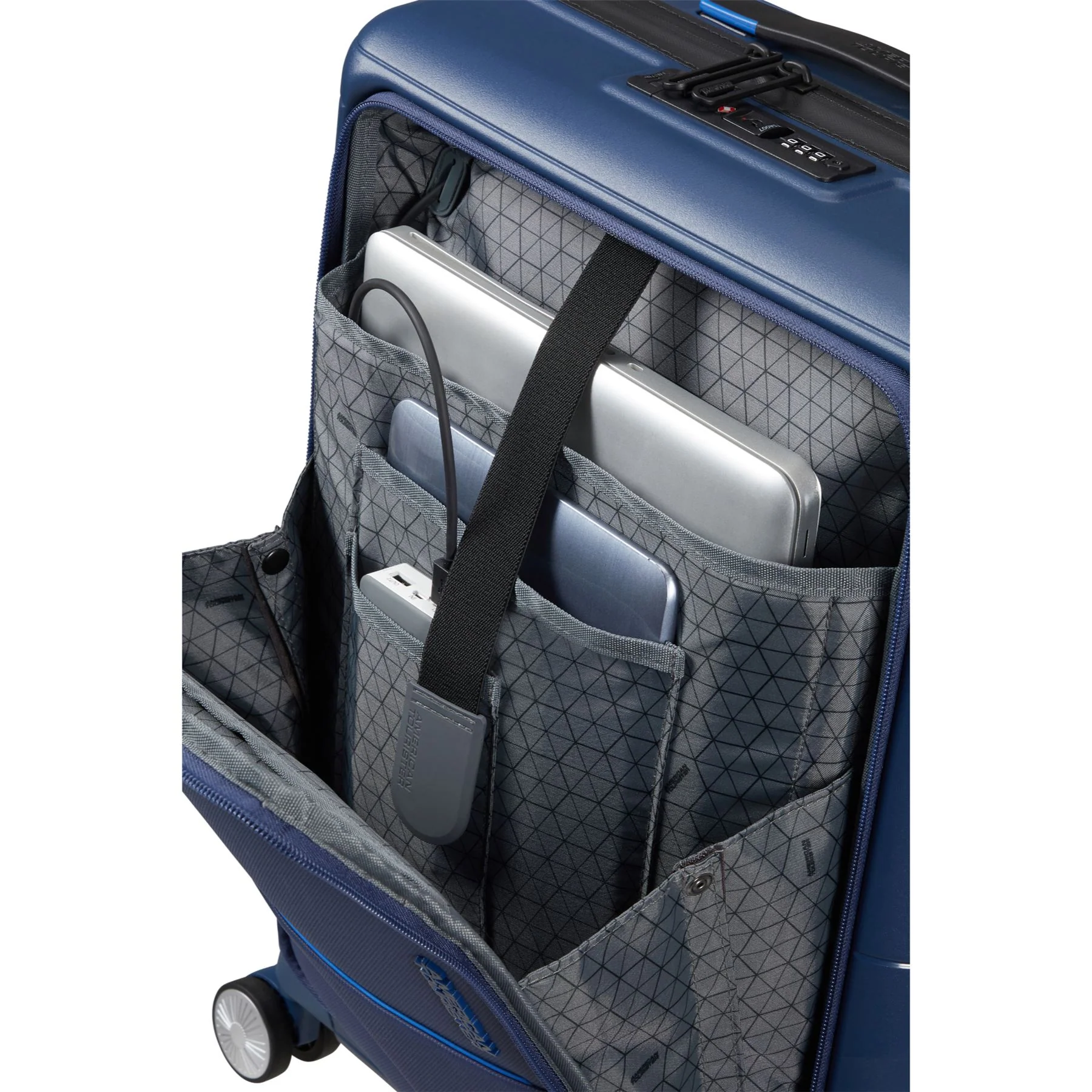 American Tourister Hello Cabin 4 Wheel Business Carry On Suitcase - Image 13