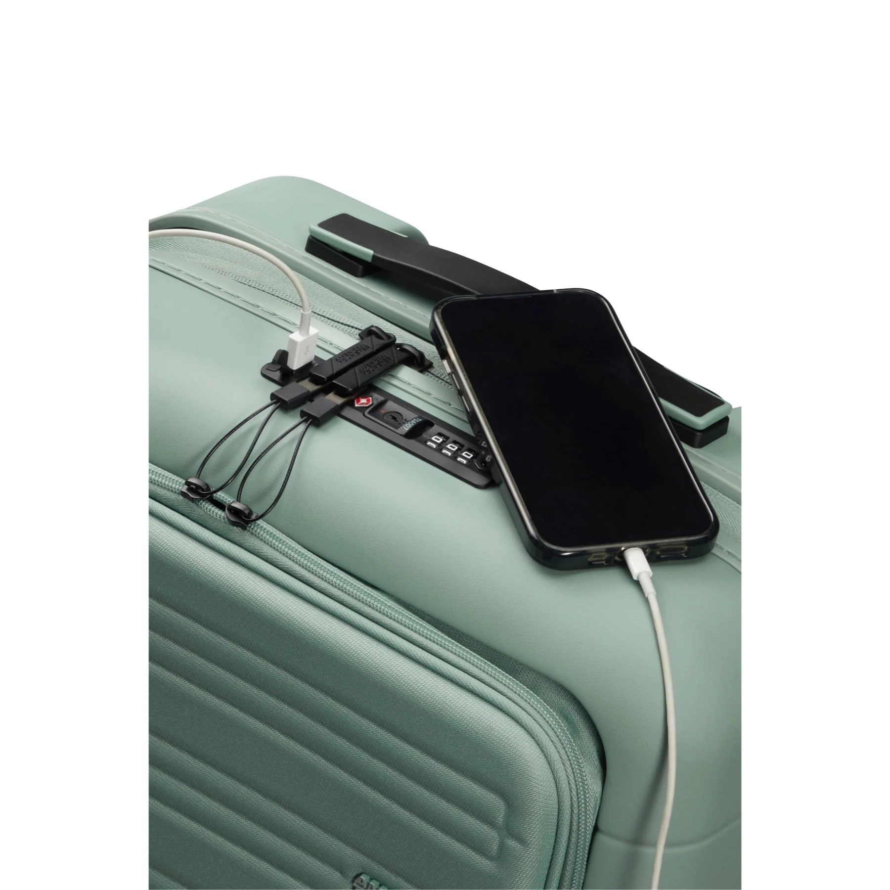American Tourister Novastream Smart USB Port Cabin Suitcase - Image 7