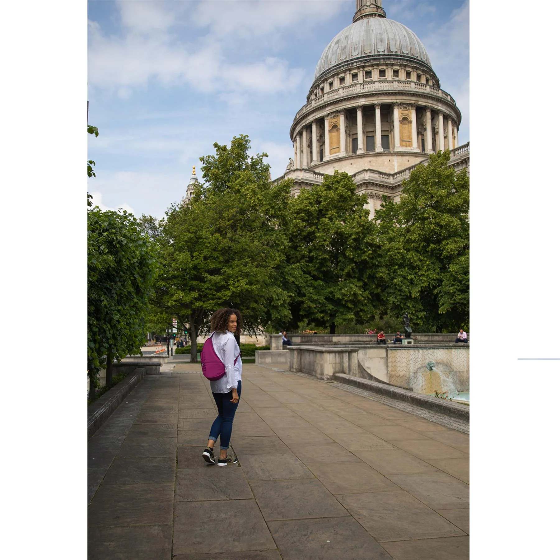 Healthy Back Bag Microfibre Small 3rd Generation Shoulder Handbag - Image 10