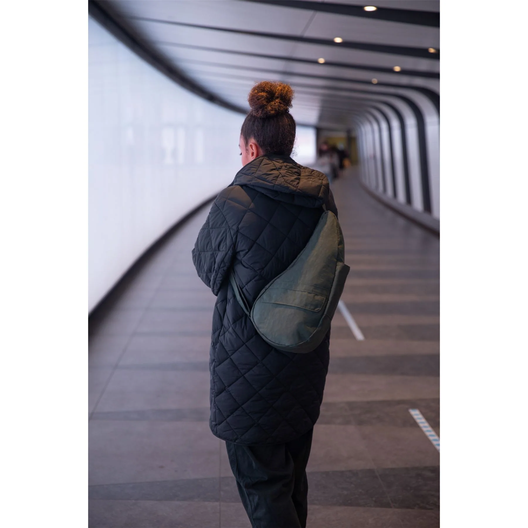 Healthy Back Bag Textured Nylon Small Handbag - Image 64