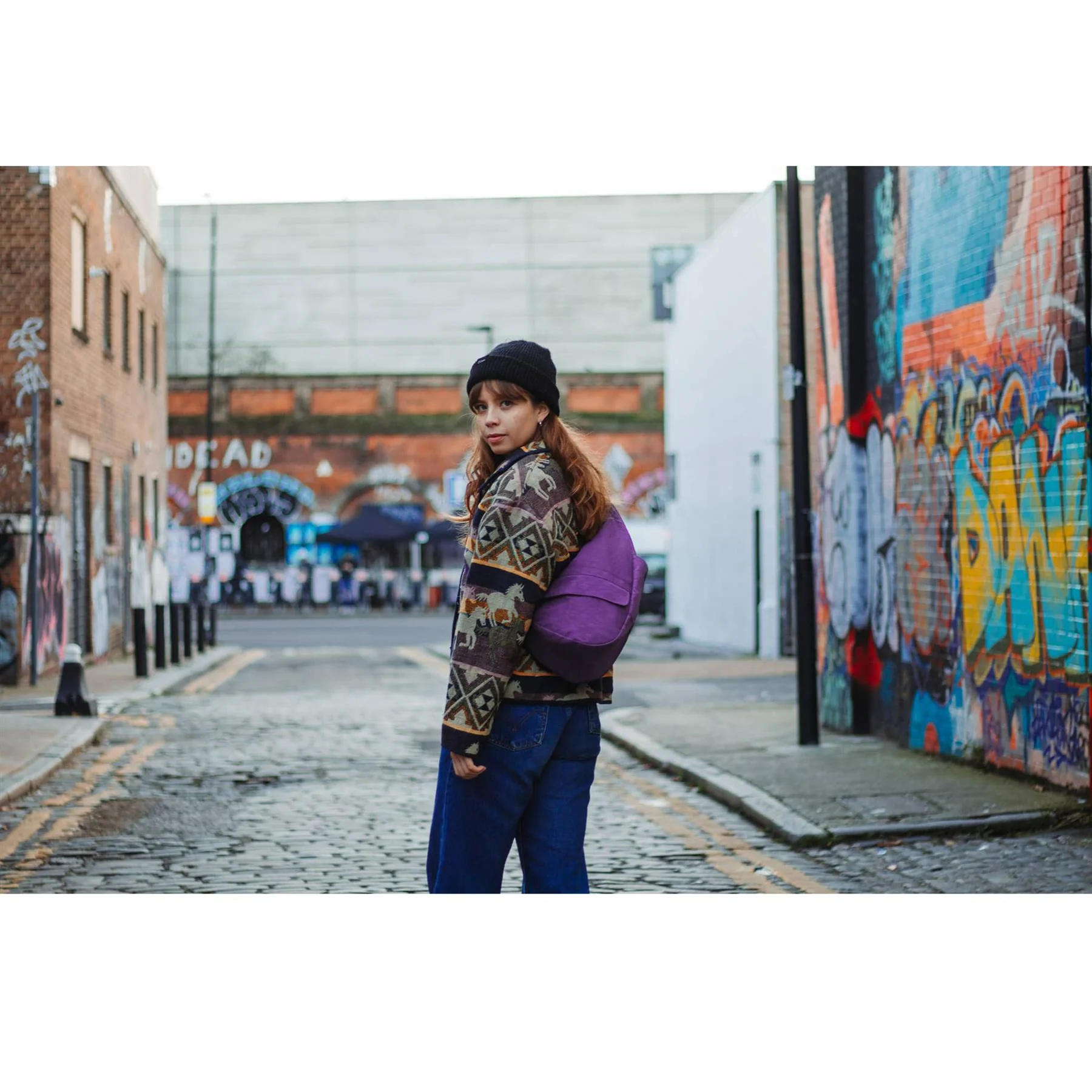 Healthy Back Bag Textured Nylon Small Handbag - Image 79