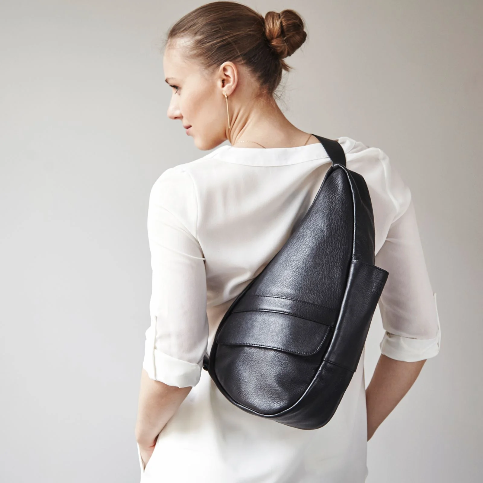 Healthy Back Bag Leather Small Handbag - Image 5