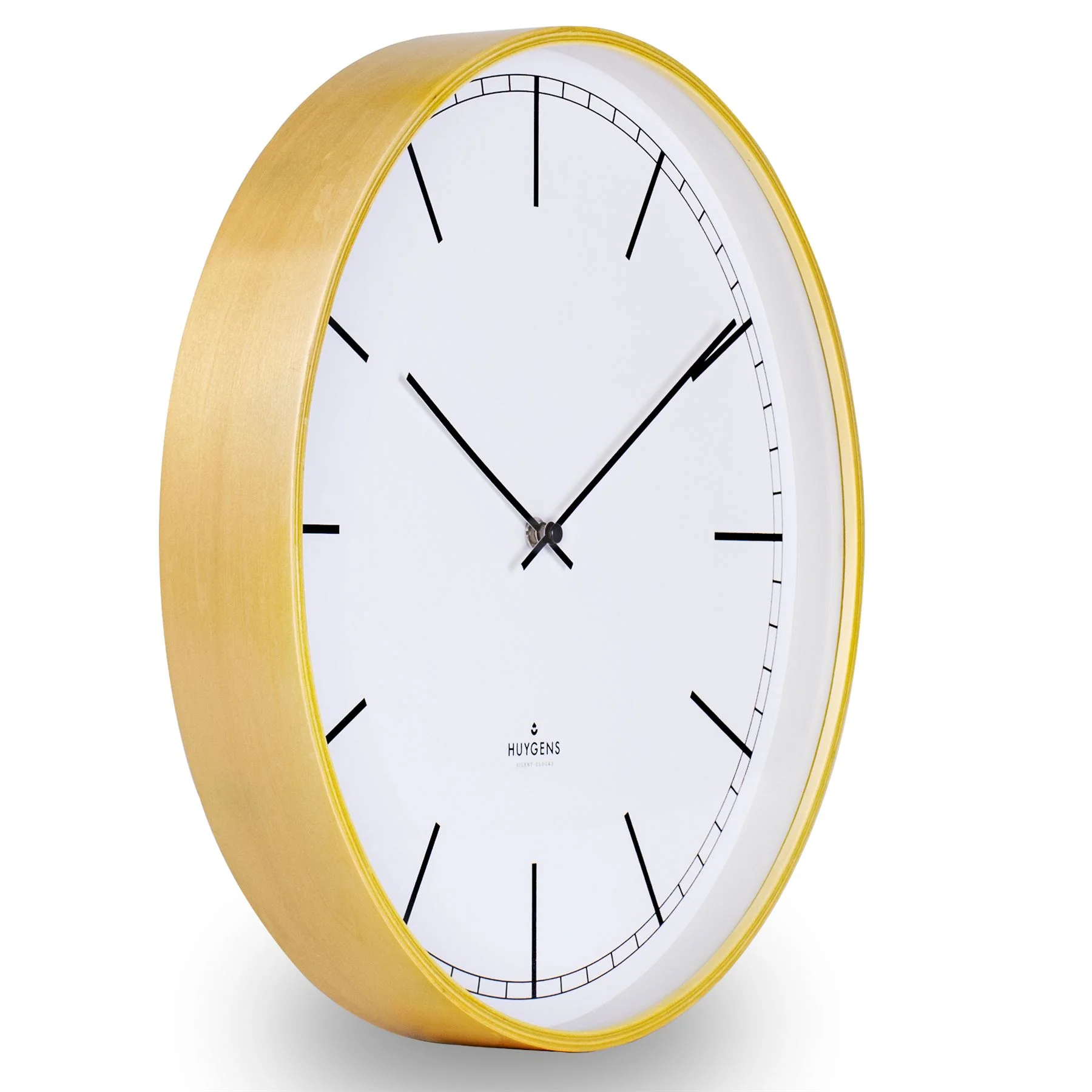 Huygens Wood Wall Clock - Image 3