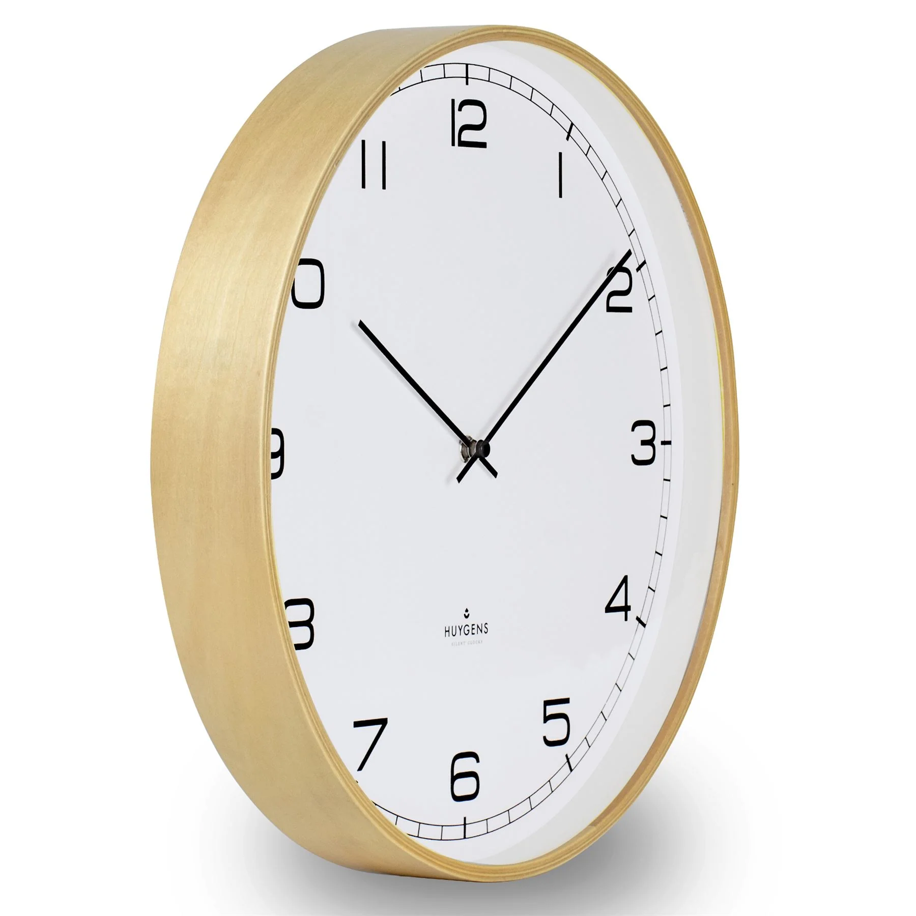 Huygens Wood Wall Clock - Image 5