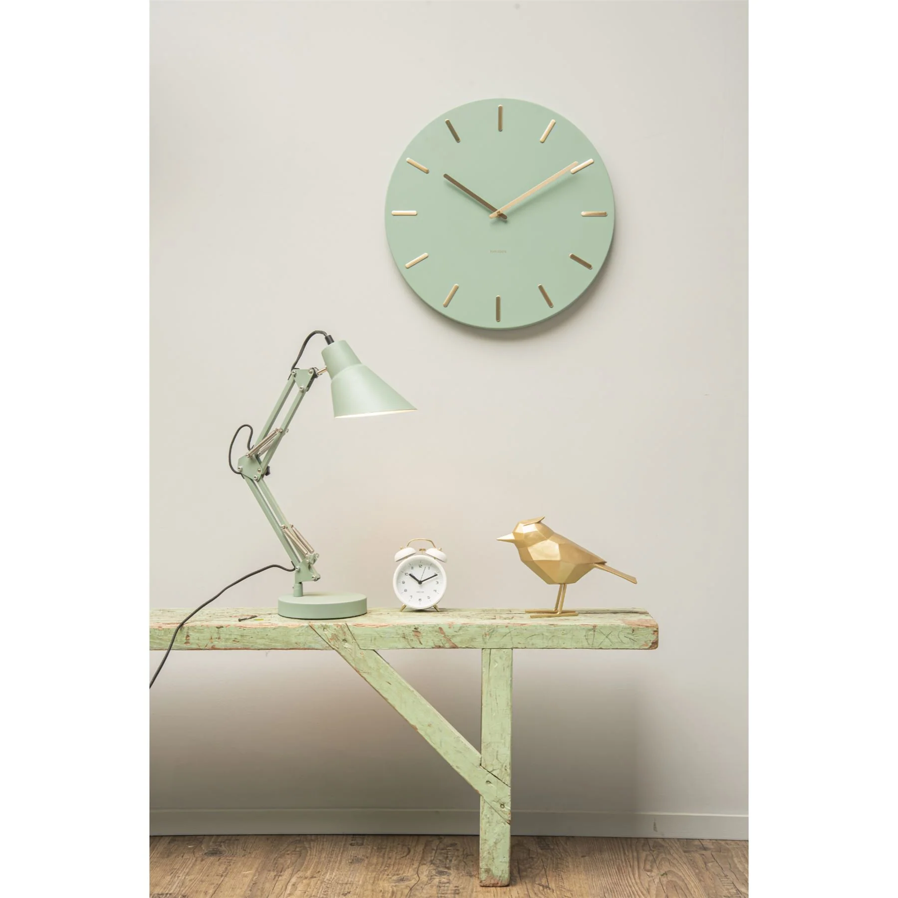 Karlsson Charm Steel With Battons 45cm Wall Clock - Image 11