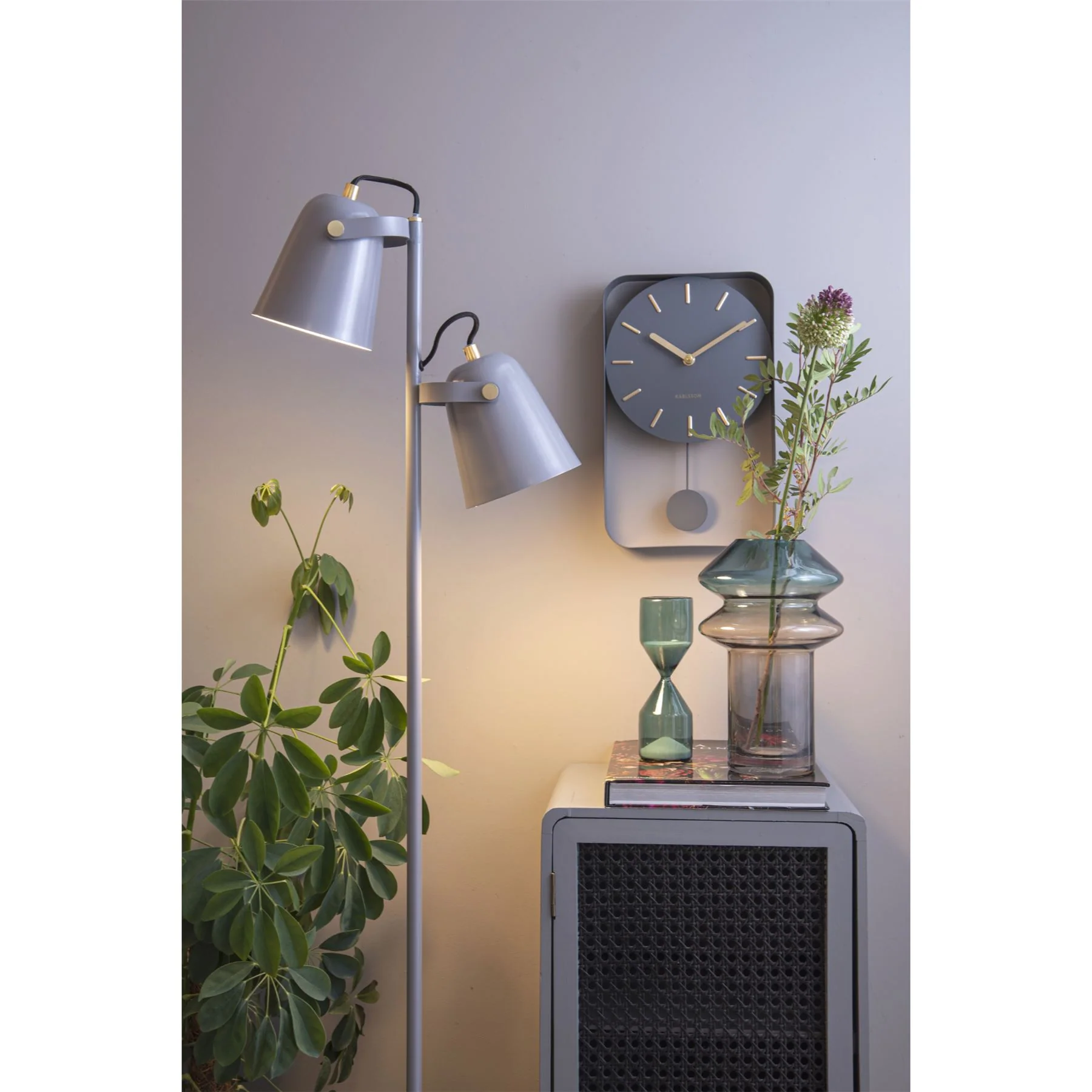 Karlsson Pendulum Charm Small Wall and Table Clock - Image 10