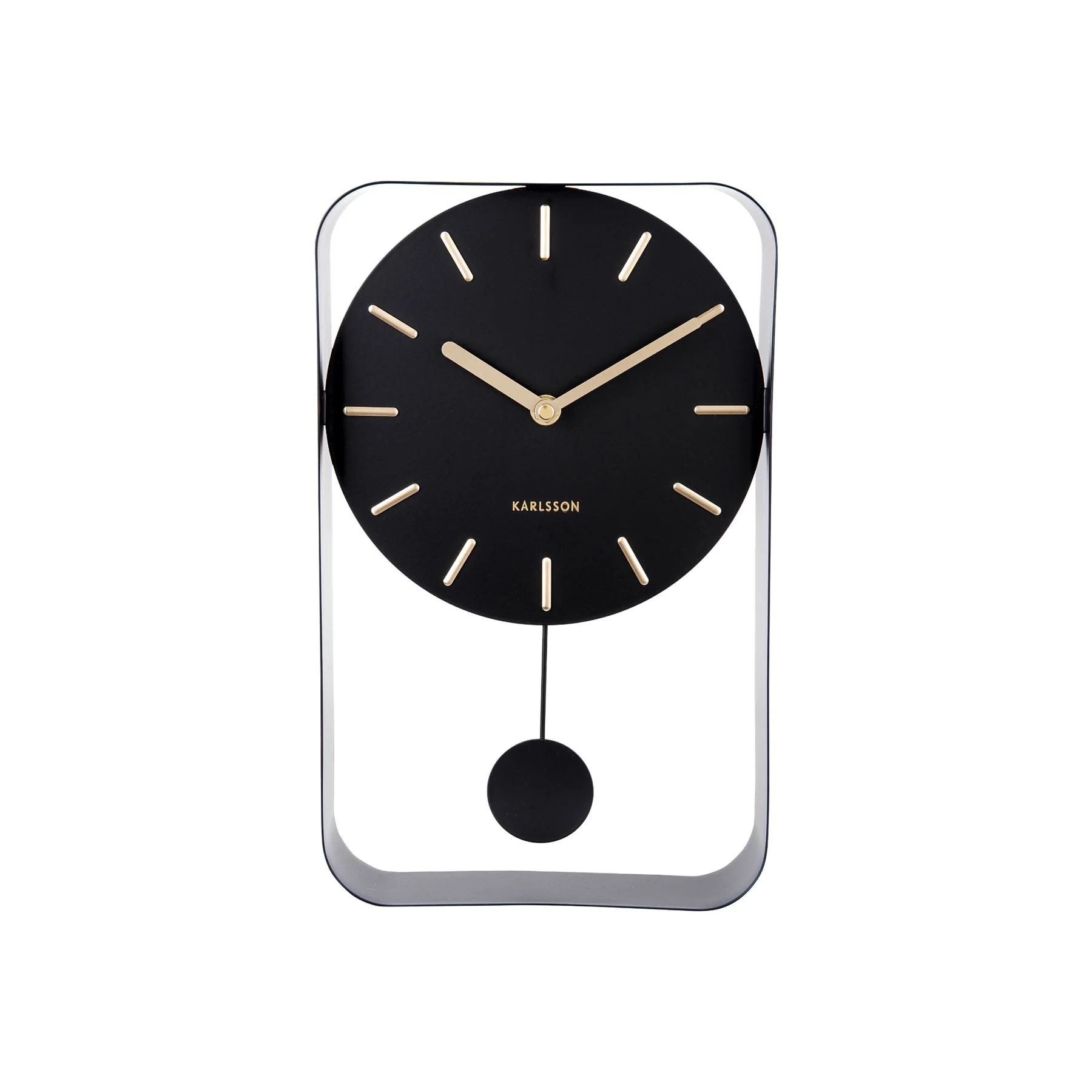 Karlsson Pendulum Charm Small Wall and Table Clock - Image 13