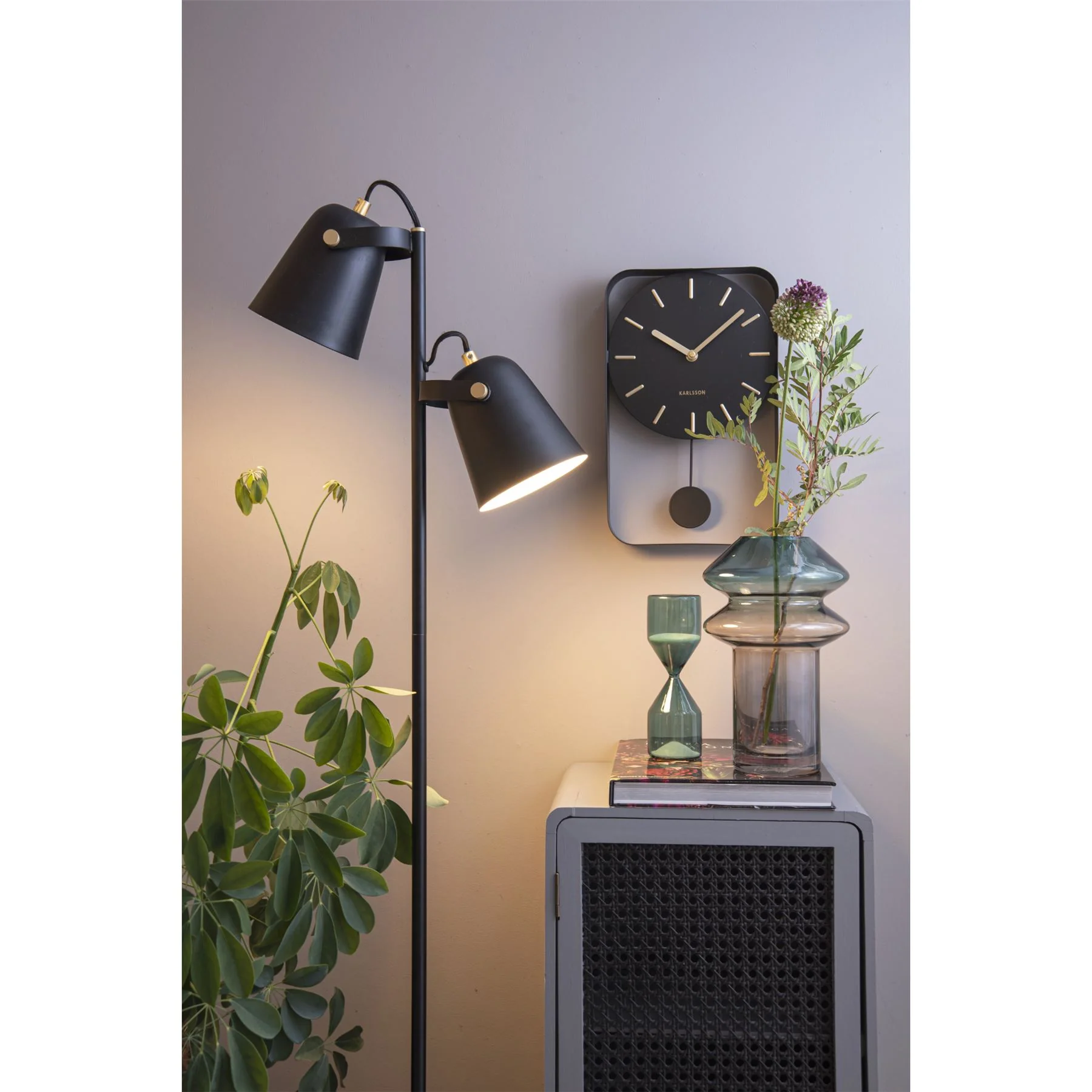 Karlsson Pendulum Charm Small Wall and Table Clock - Image 15