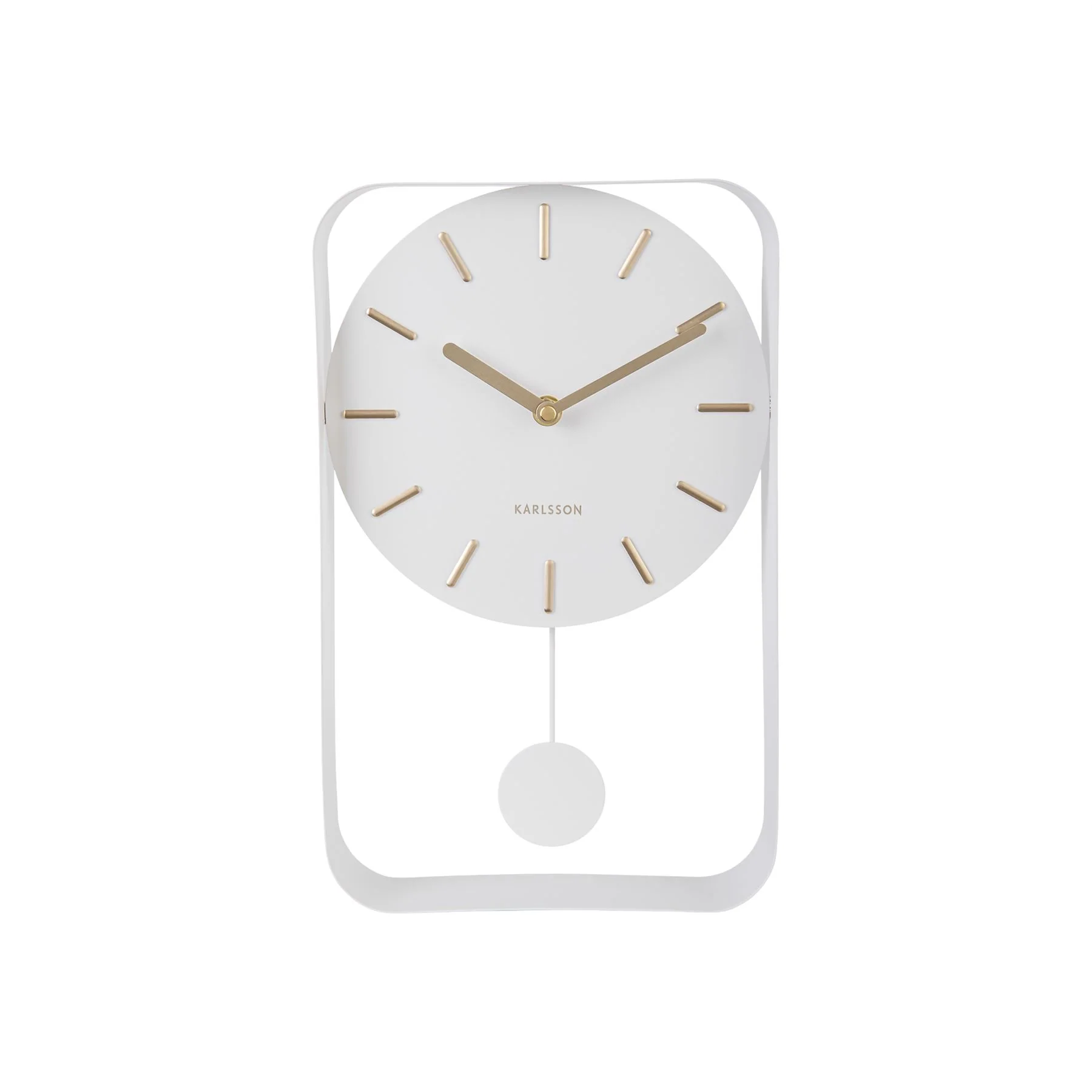Karlsson Pendulum Charm Small Wall and Table Clock - Image 3