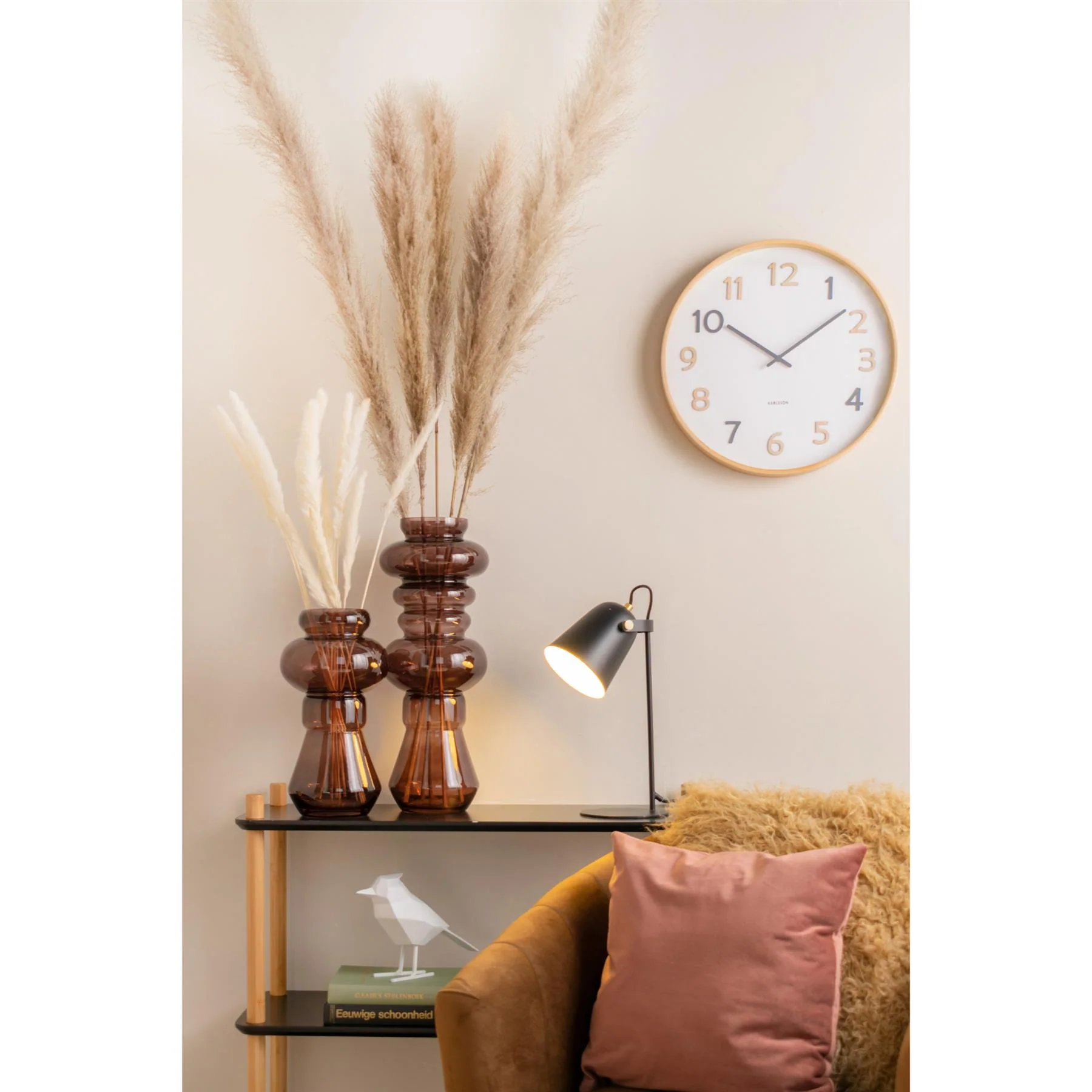 Karlsson Pure Wood Grain 40cm Wall clock - Image 11
