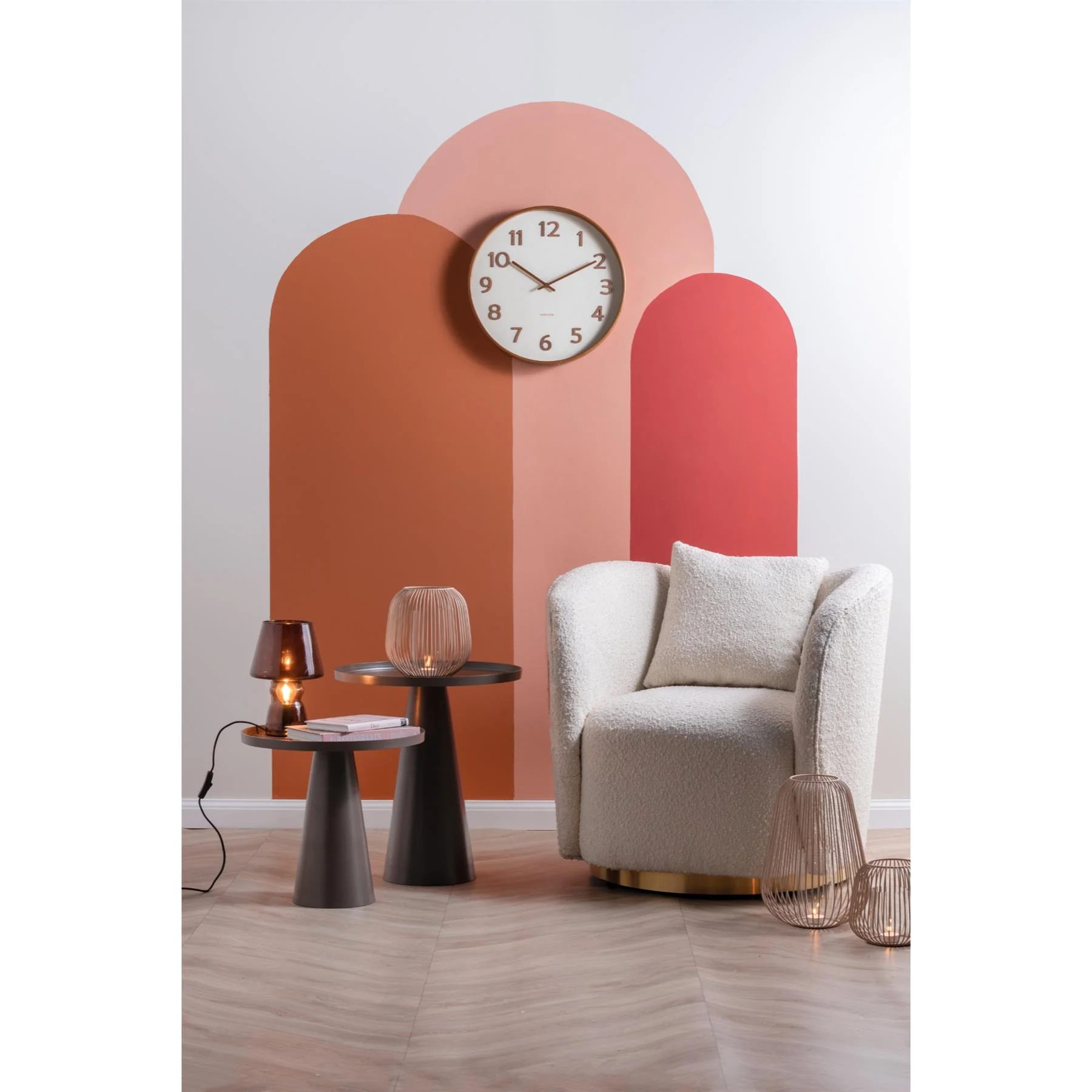 Karlsson Pure Wood Grain 40cm Wall clock - Image 16