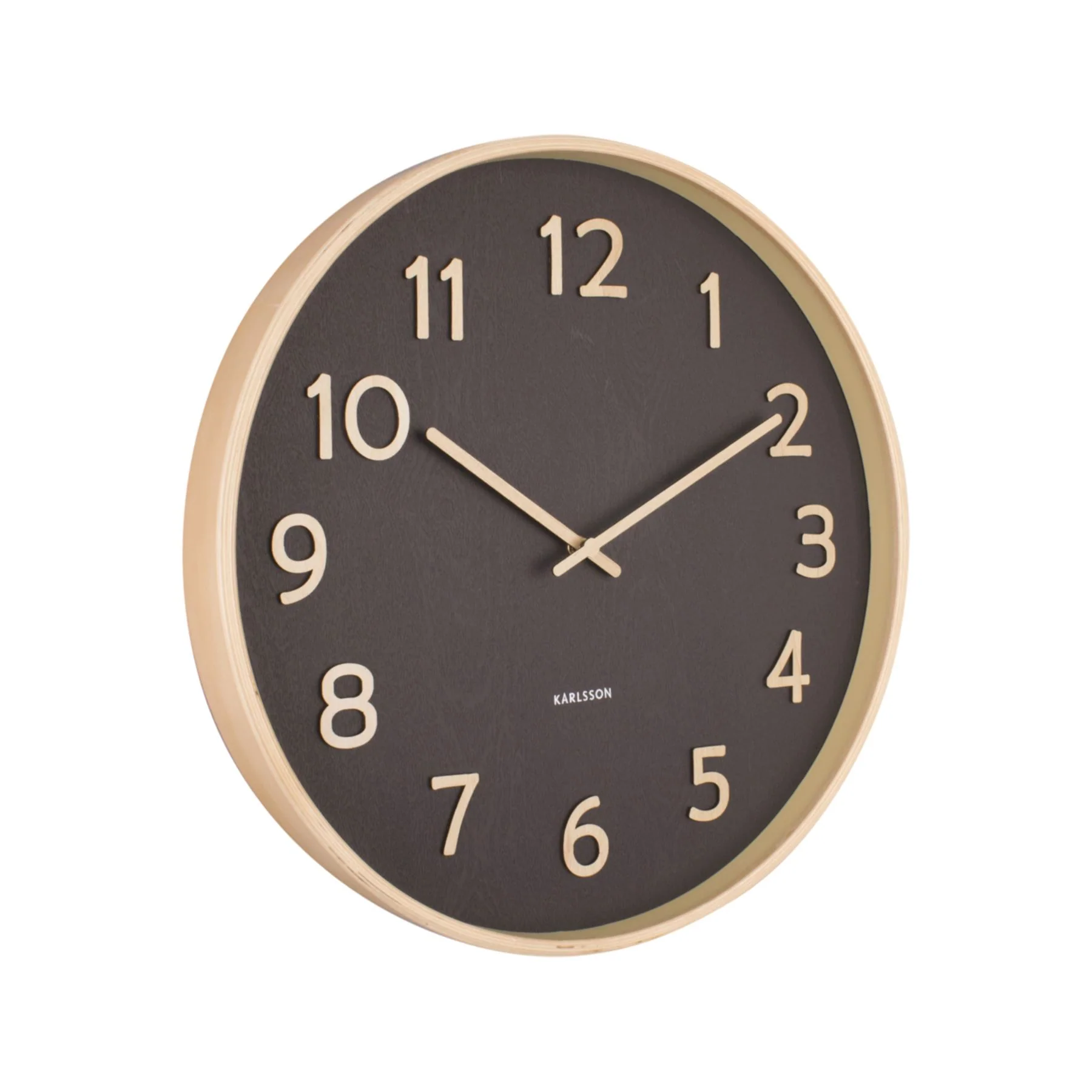 Karlsson Pure Wood Grain 40cm Wall clock - Image 3