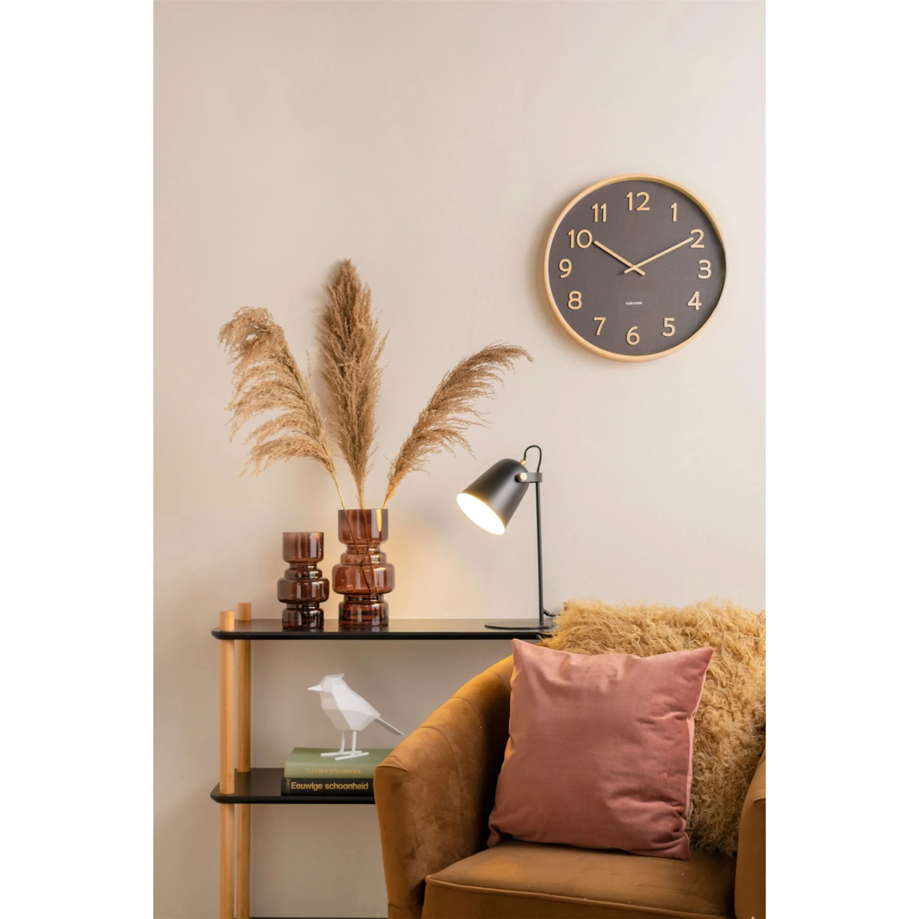 Karlsson Pure Wood Grain 40cm Wall clock - Image 6