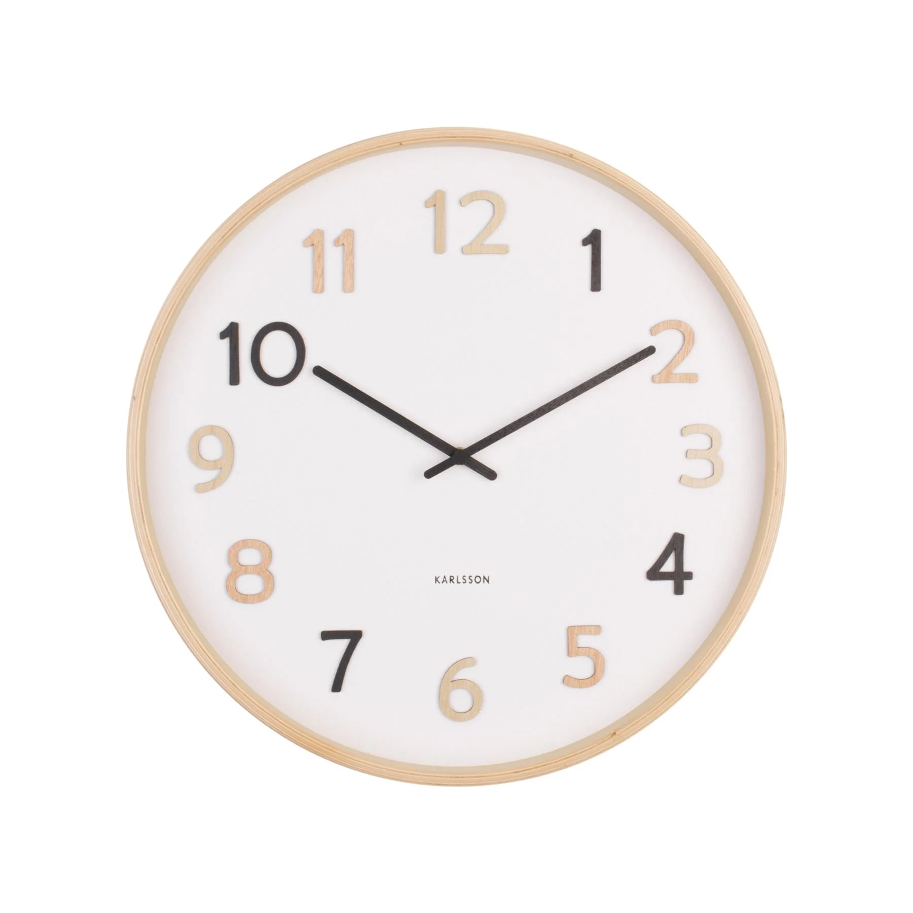 Karlsson Pure Wood Grain 40cm Wall clock - Image 7