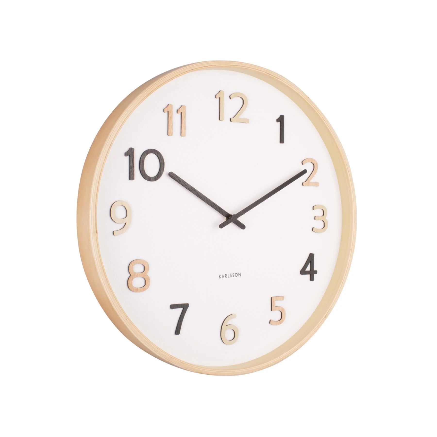 Karlsson Pure Wood Grain 40cm Wall clock - Image 8