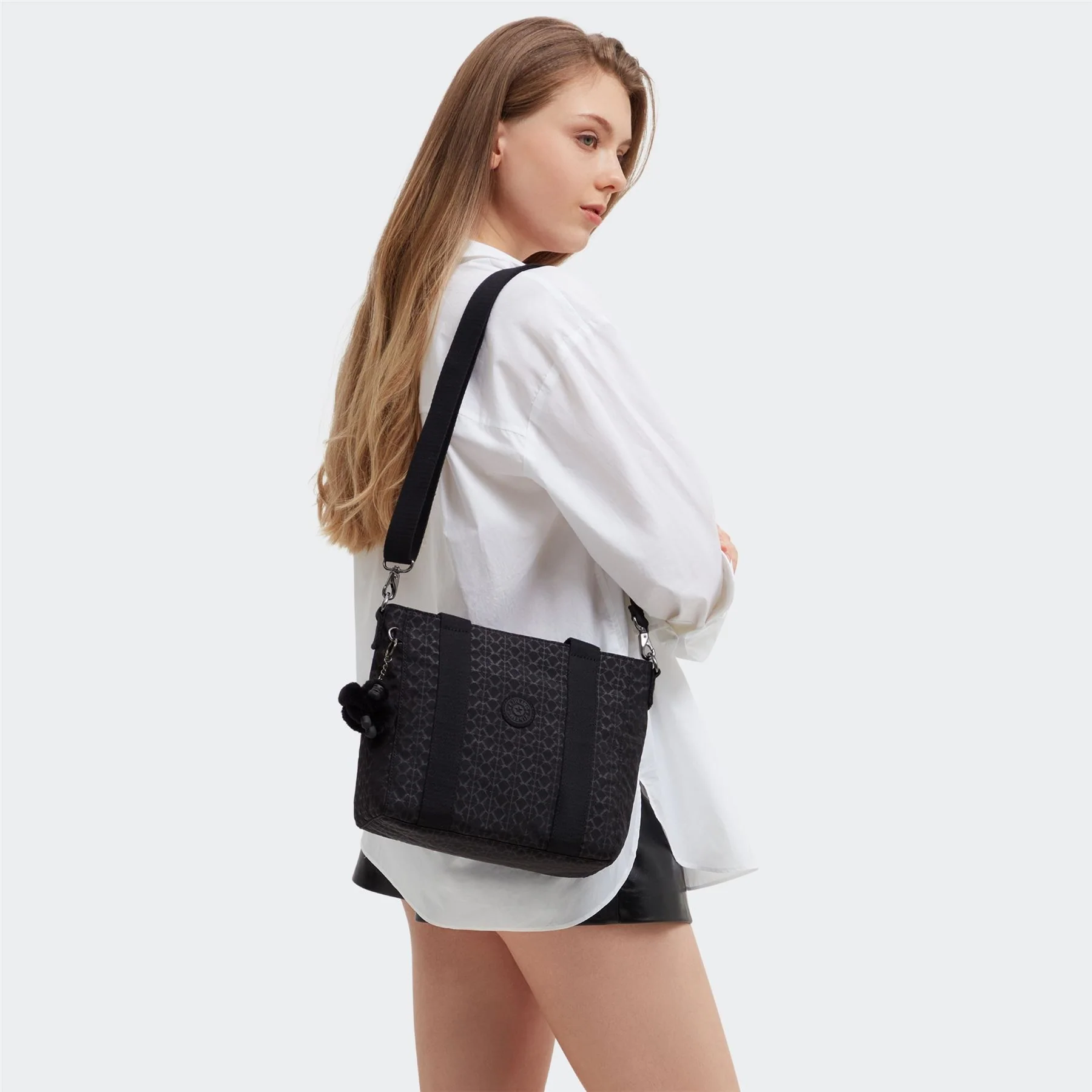 Kipling Asseni Mini Small Tote with Removable Shoulder Strap - Image 46