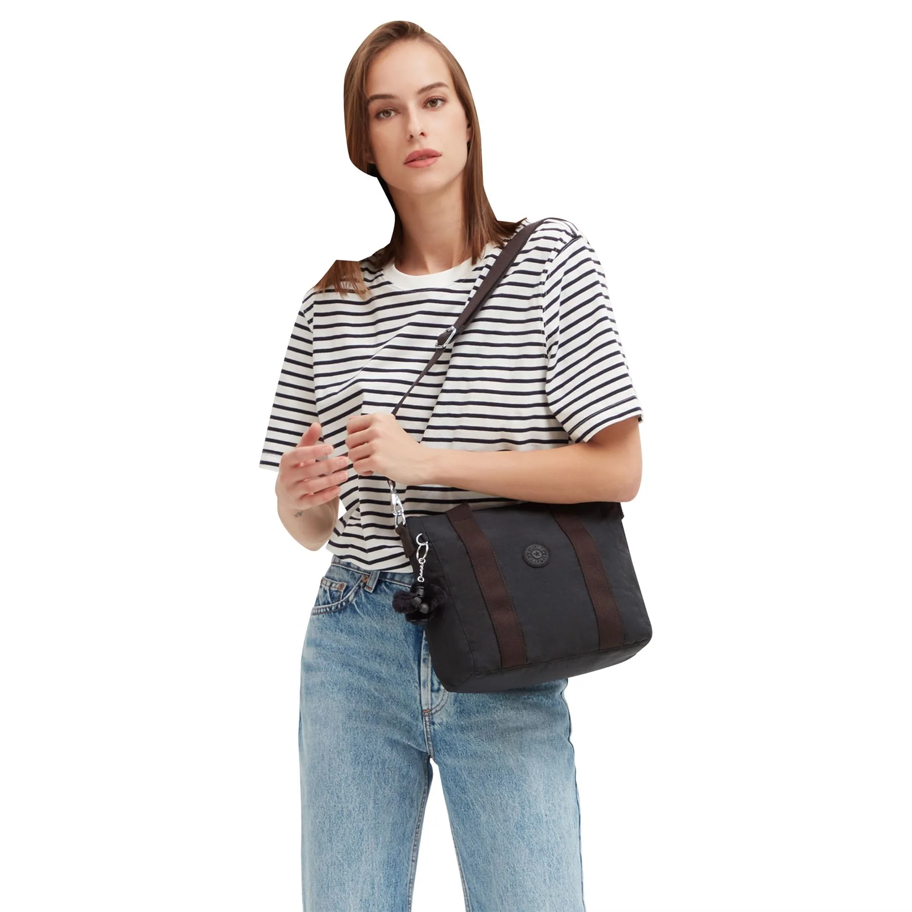 Kipling Asseni Mini Small Tote with Removable Shoulder Strap - Image 7