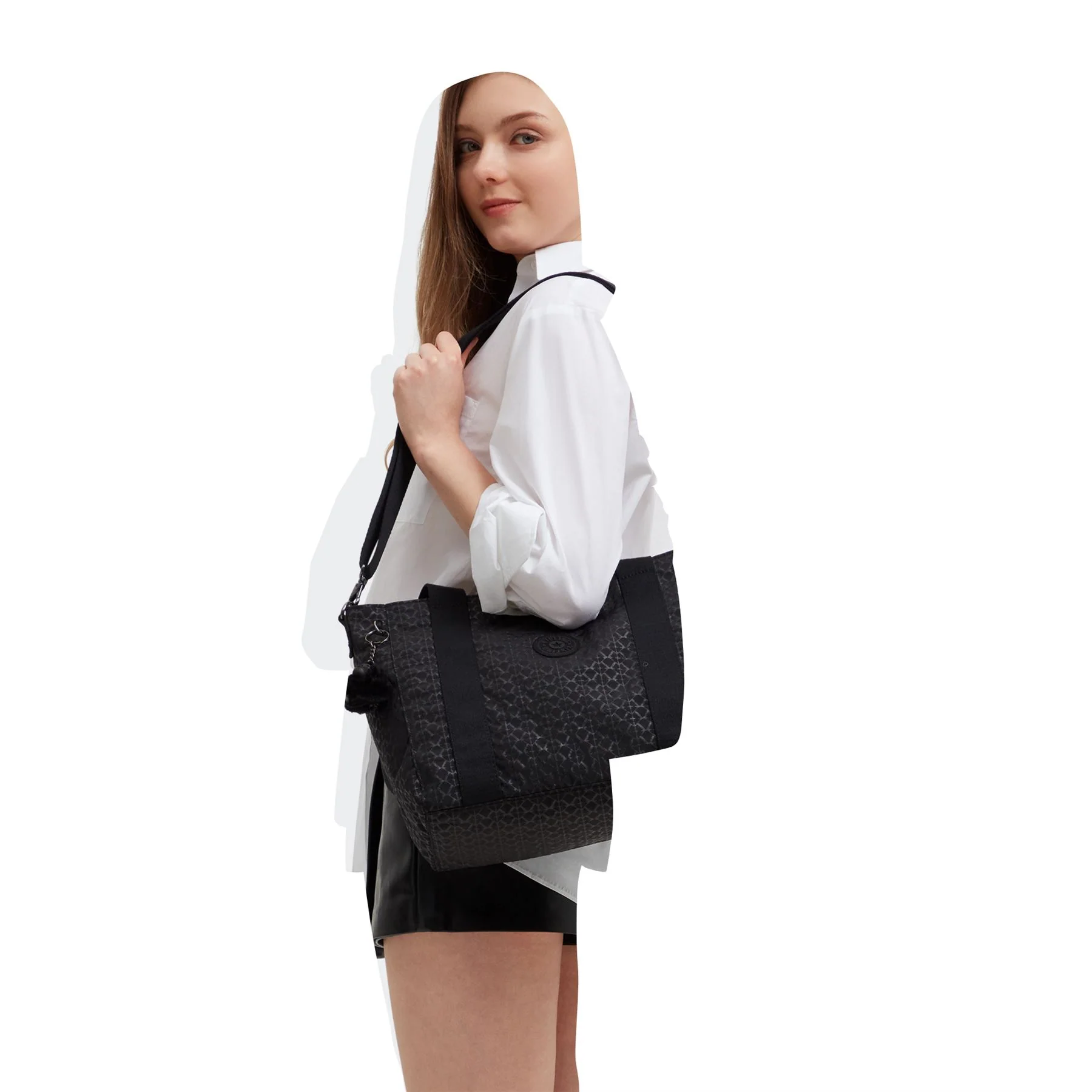 Kipling Asseni S Small Tote with Removable Shoulder Strap - Image 38