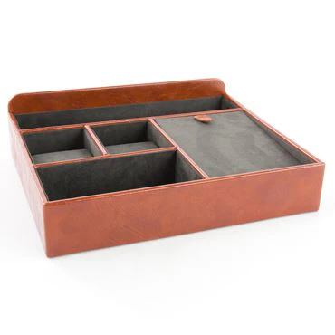 Mele & Co Raffles Collection Daniel Charging Station & Organiser Desk Tidy - Image 4