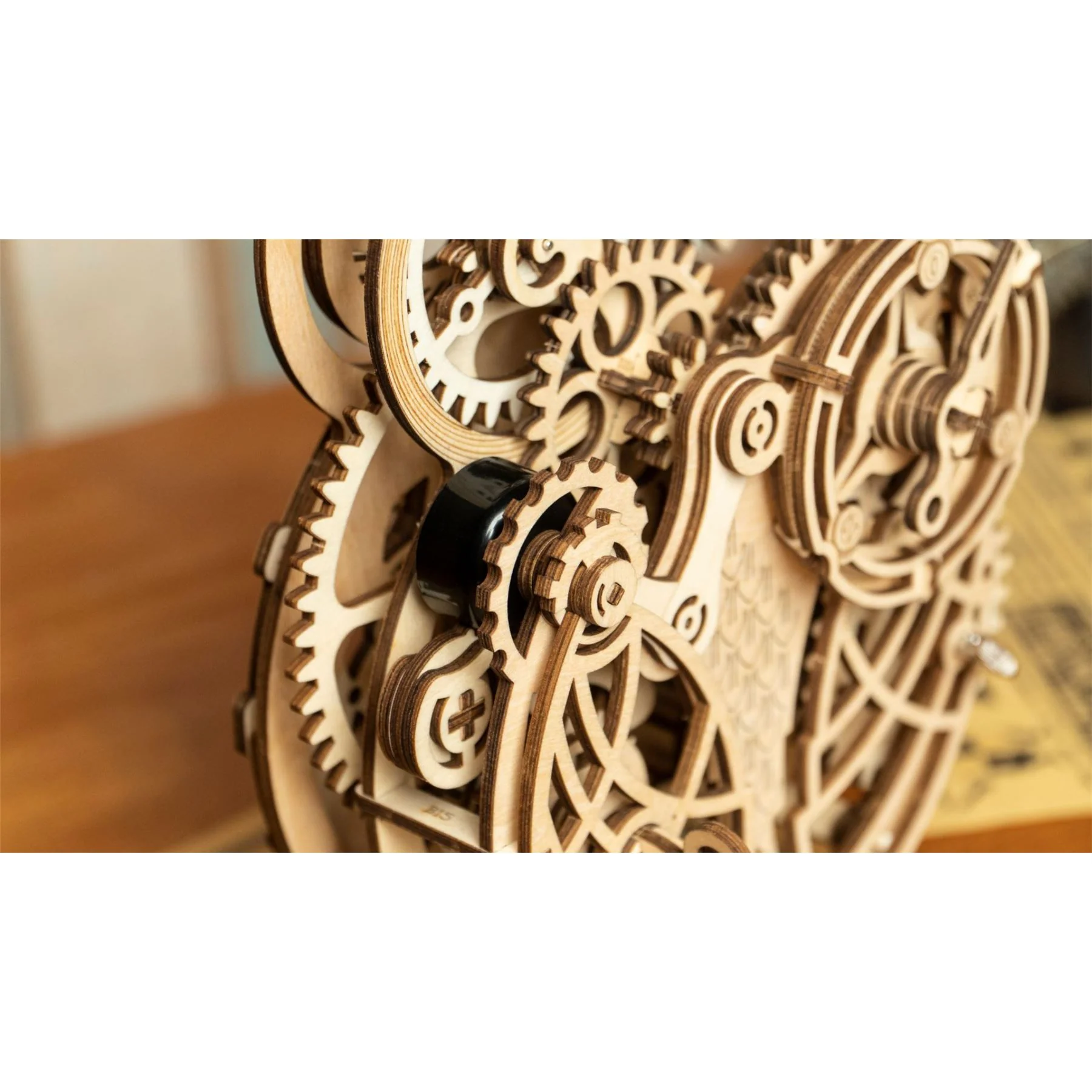 Robotime ROKR Owl Clock Building Kit - Image 6