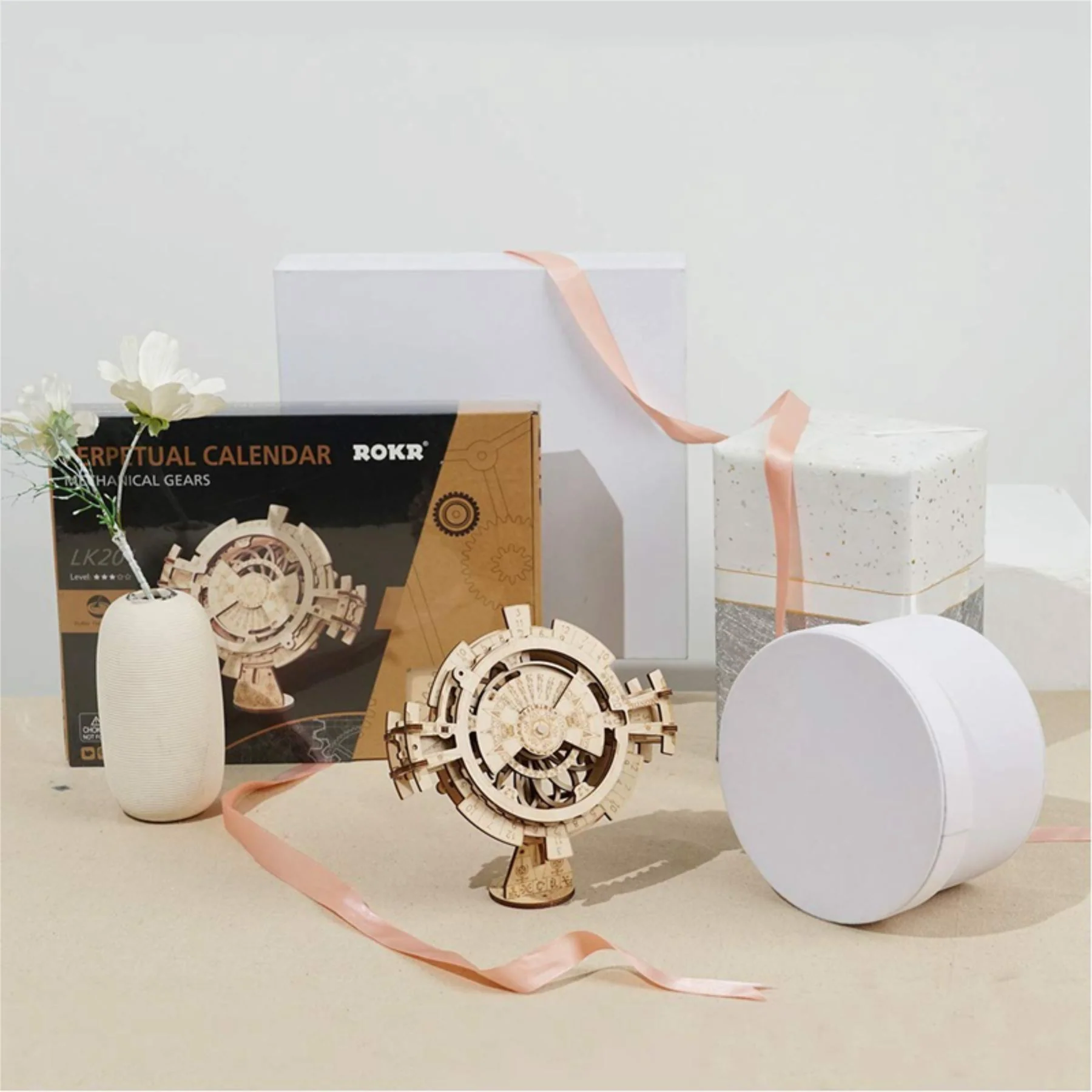 Robotime ROKR Perpetual Calendar Building Kit - Image 3