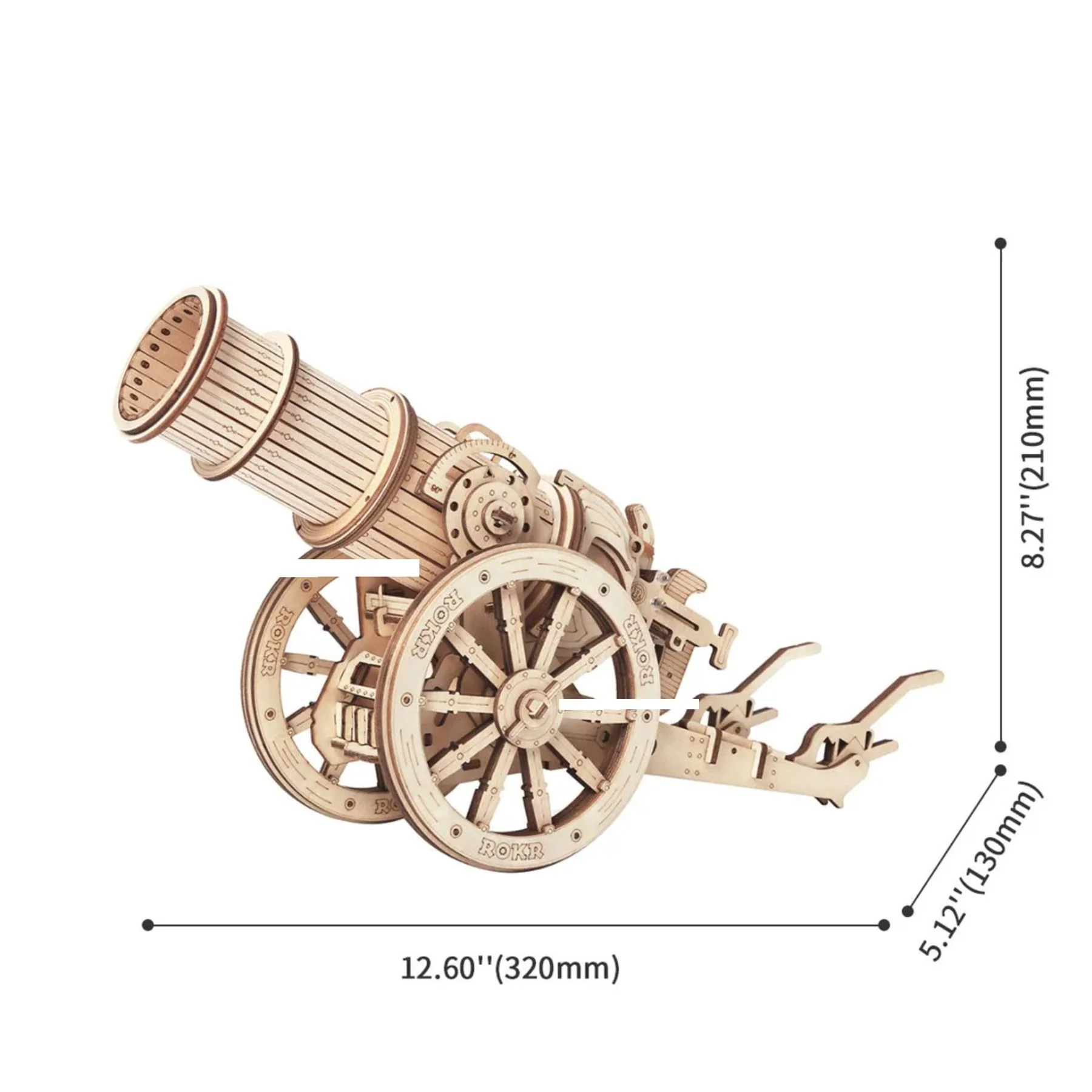 Robotime ROKR Siege Weapon Building Kit - Image 12