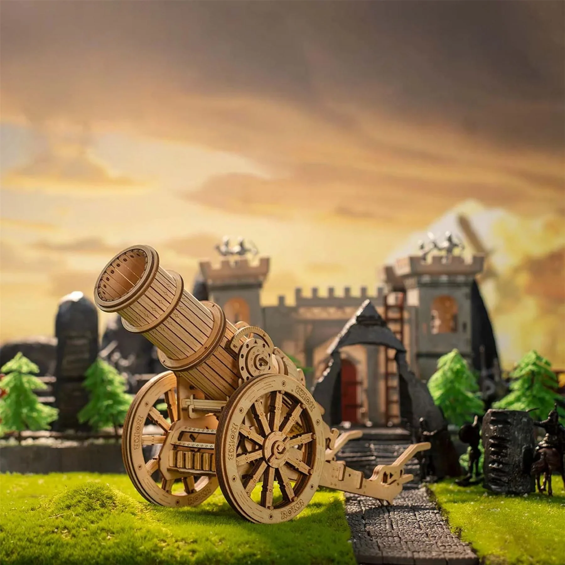 Robotime ROKR Siege Weapon Building Kit - Image 15