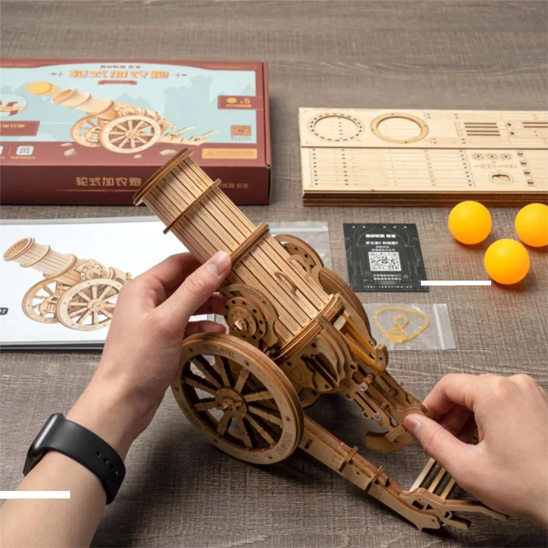 Robotime ROKR Siege Weapon Building Kit - Image 16