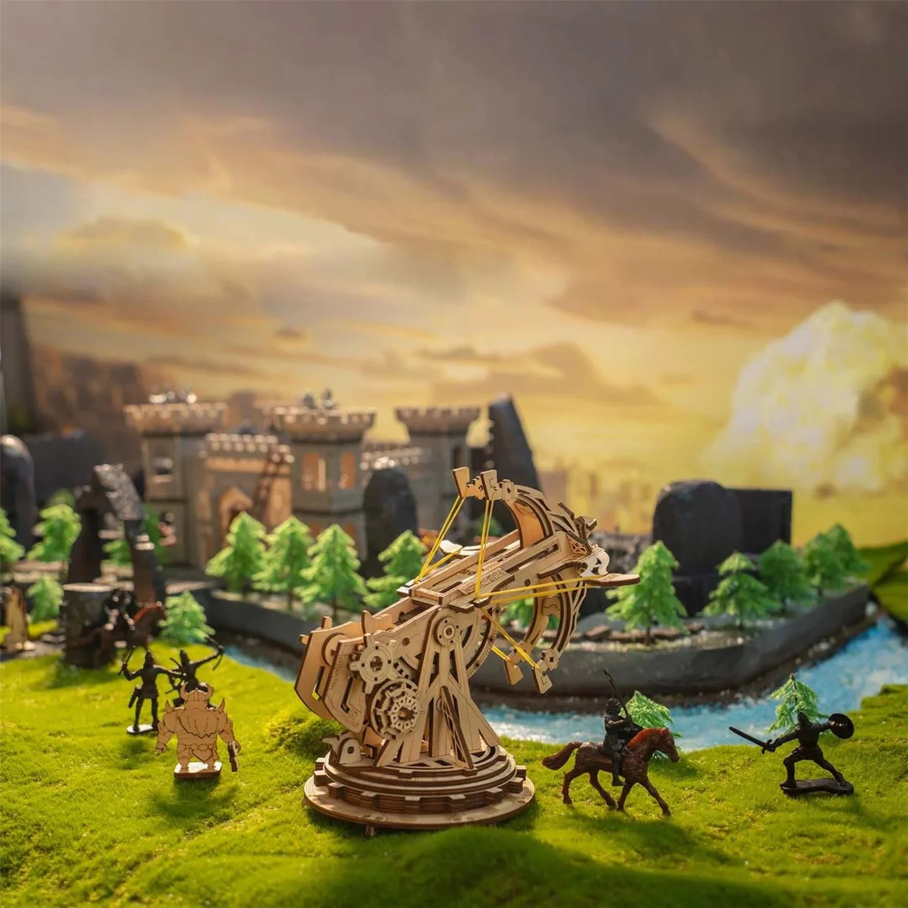 Robotime ROKR Siege Weapon Building Kit - Image 5