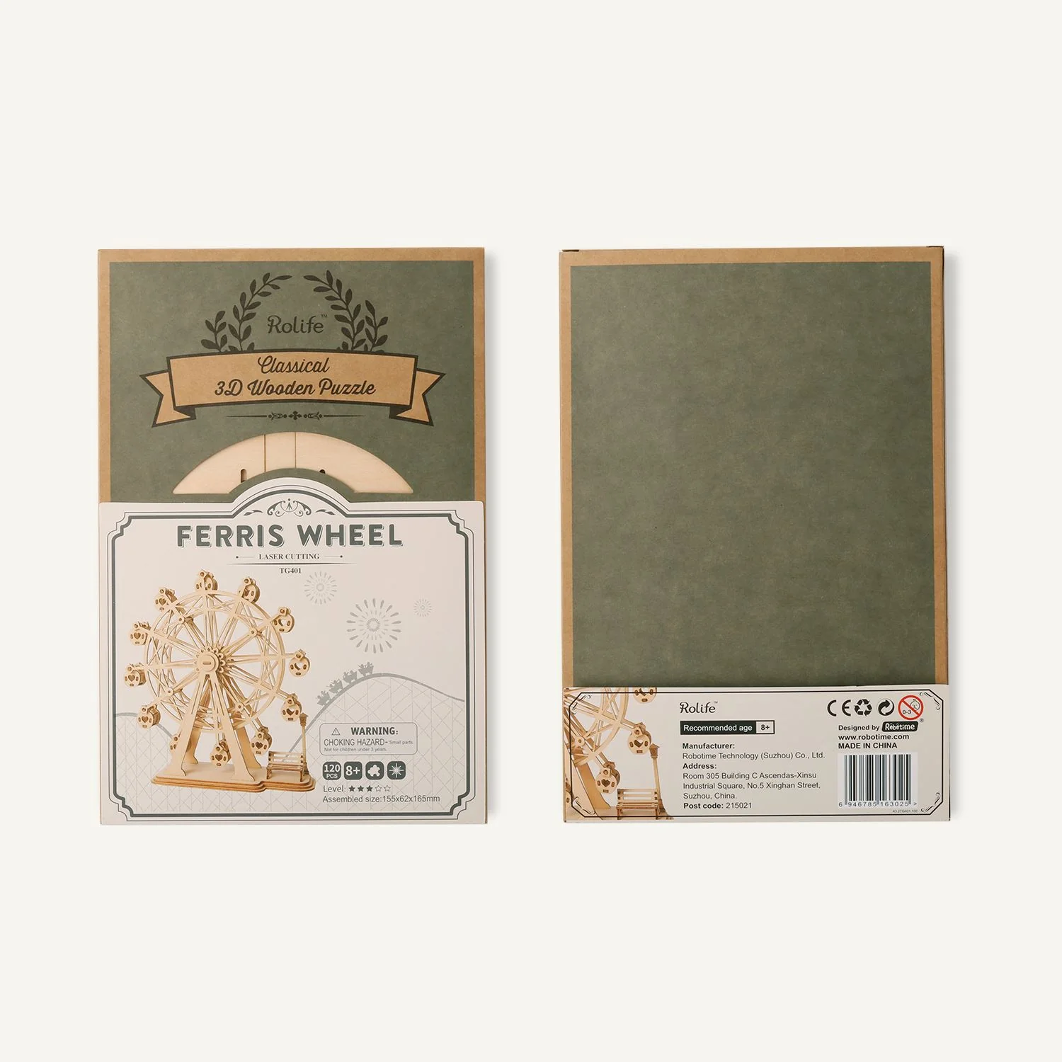 Robotime Rolife Self-Build 3D Model Kit - Fairground - Image 10