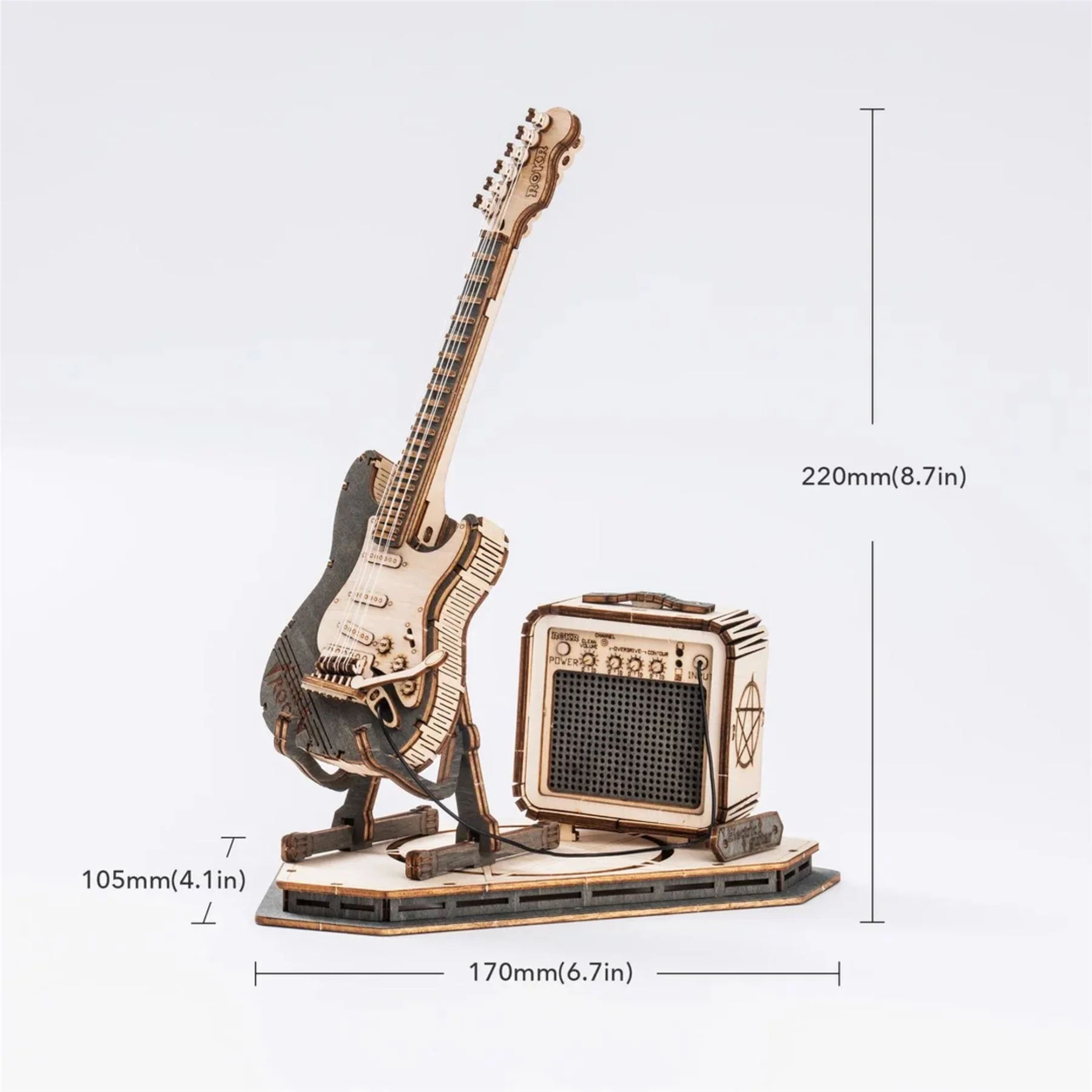 Robotime Rolife Self Build 3D Model Kit - Musical Instruments - Image 19
