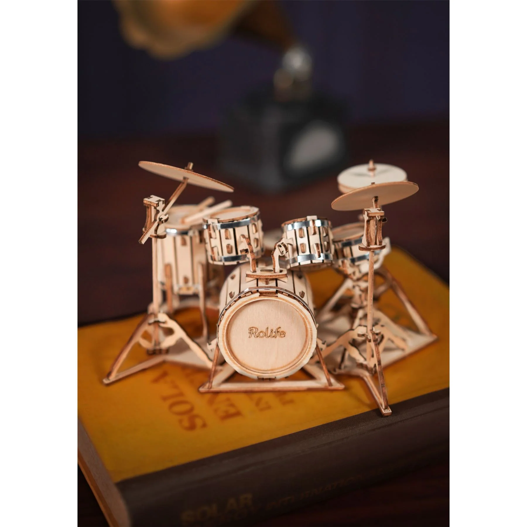 Robotime Rolife Self Build 3D Model Kit - Musical Instruments - Image 26