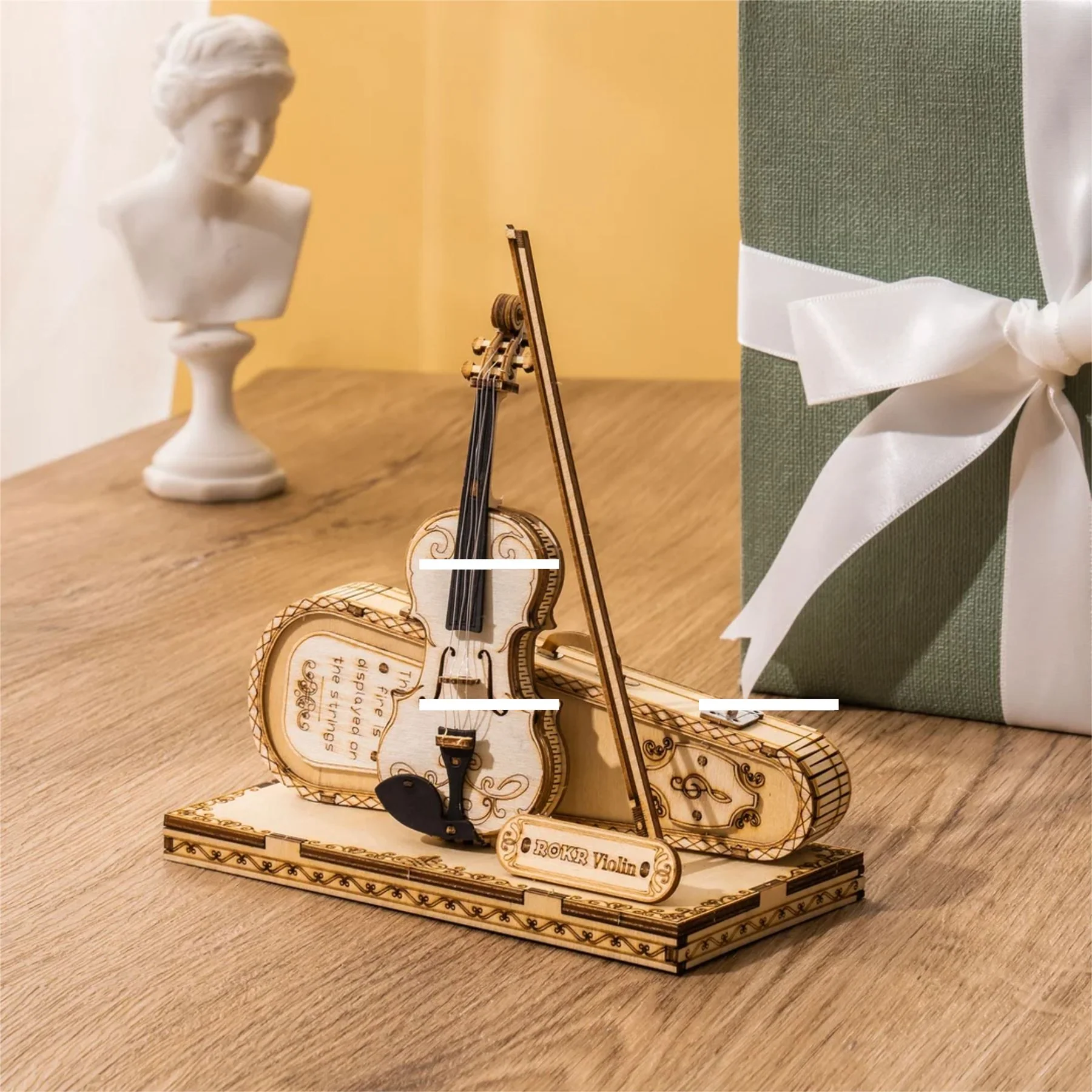 Robotime Rolife Self Build 3D Model Kit - Musical Instruments - Image 5