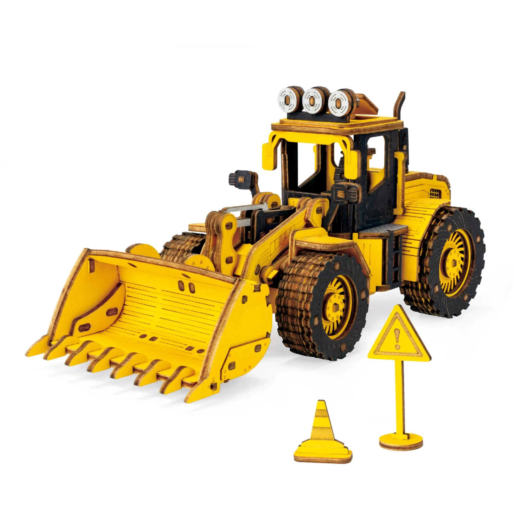 Robotime ROKR Self Build 3D Model Kit - Construction Vehicles - Image 12