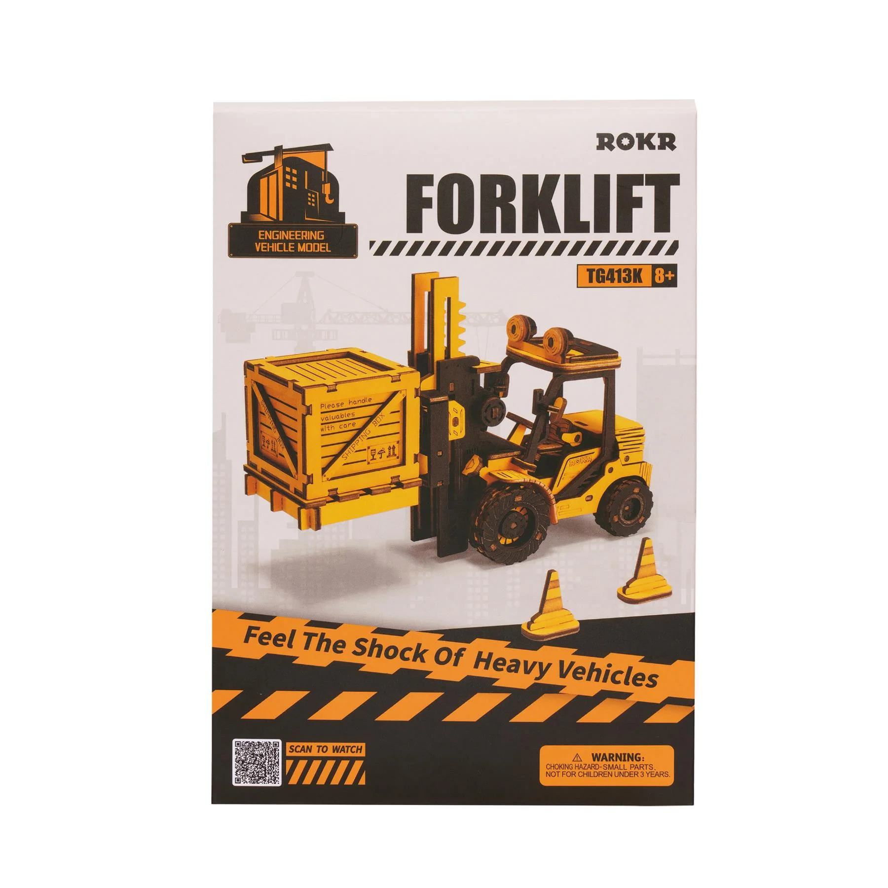 Robotime ROKR Self Build 3D Model Kit - Construction Vehicles - Image 18
