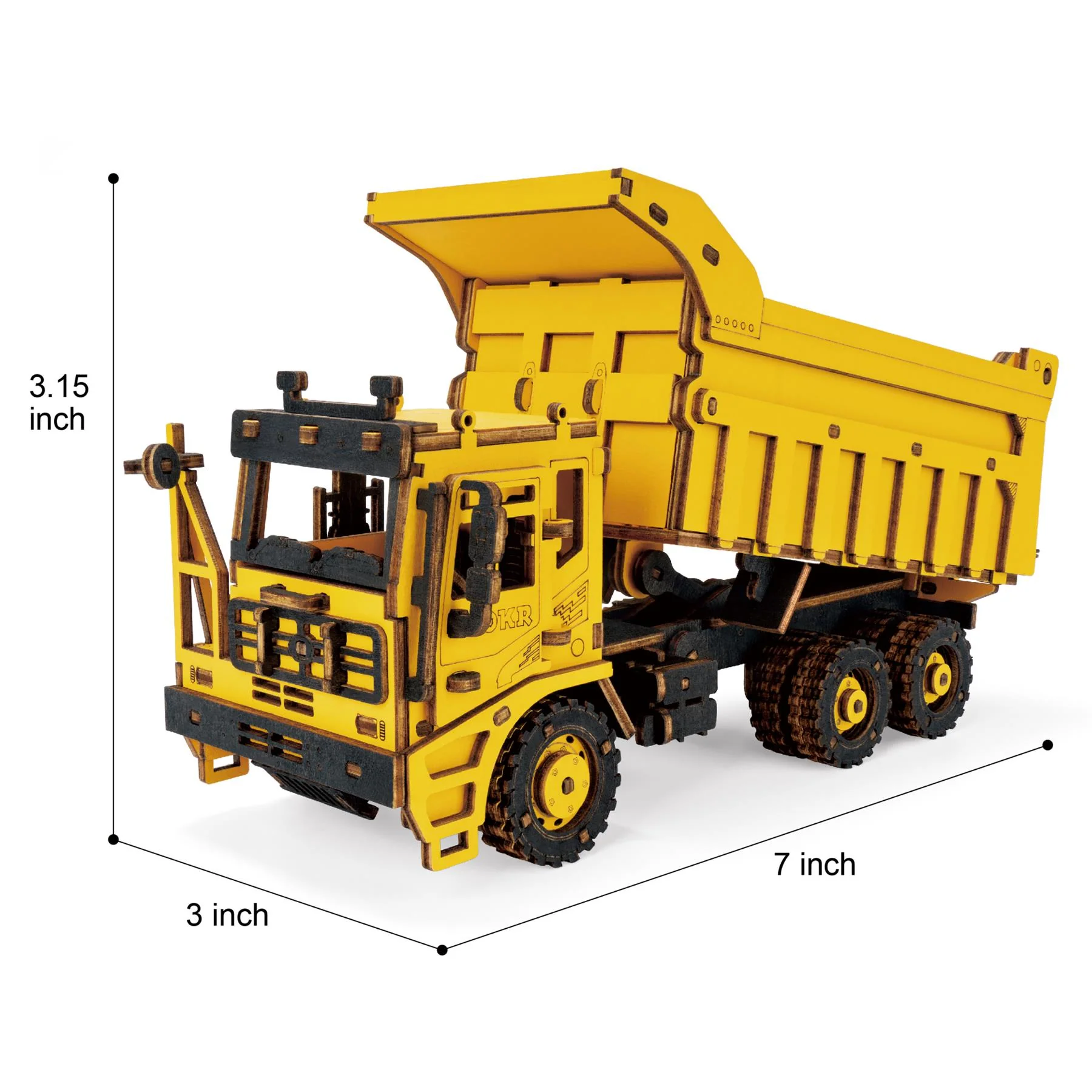 Robotime ROKR Self Build 3D Model Kit - Construction Vehicles - Image 6