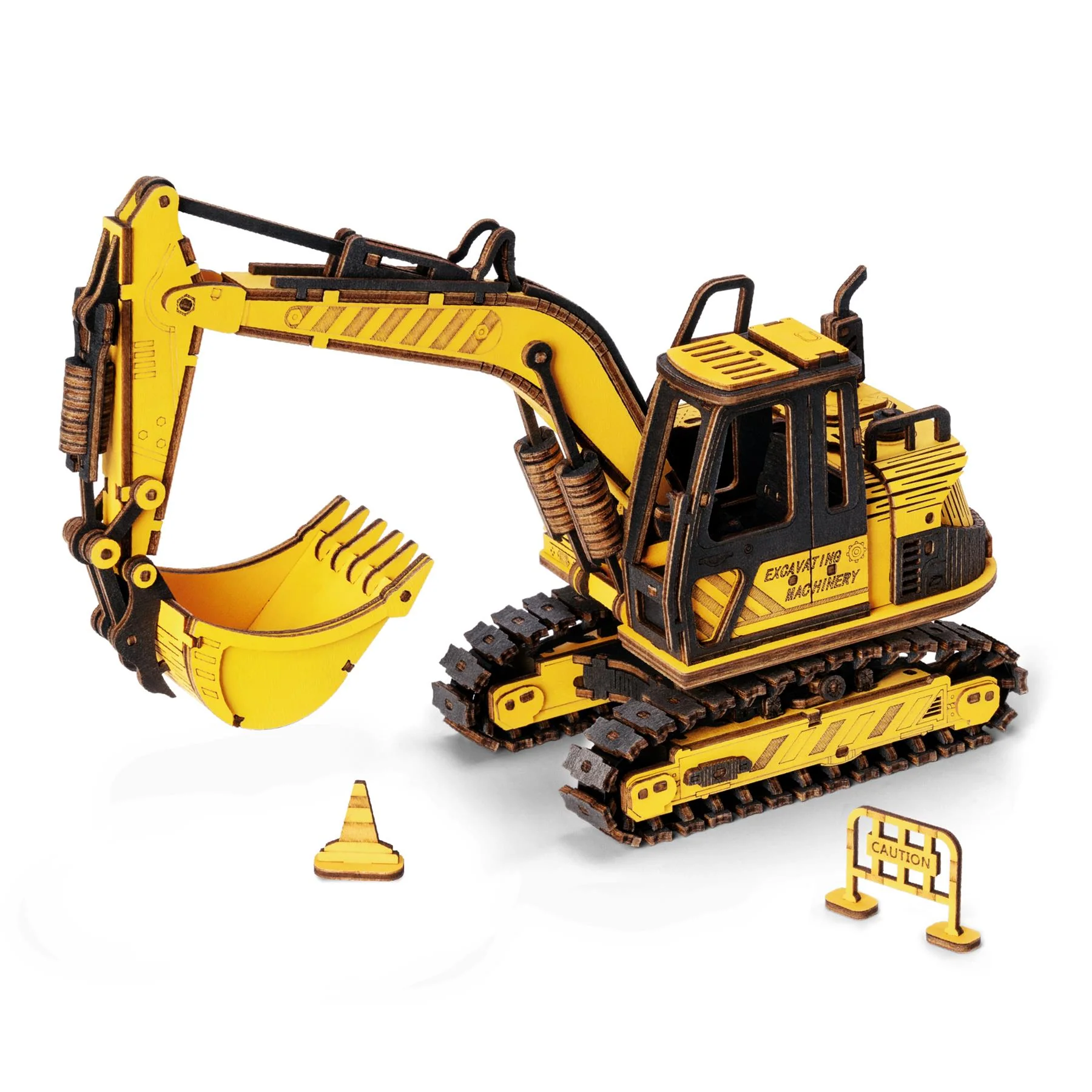 Robotime ROKR Self Build 3D Model Kit - Construction Vehicles - Image 7