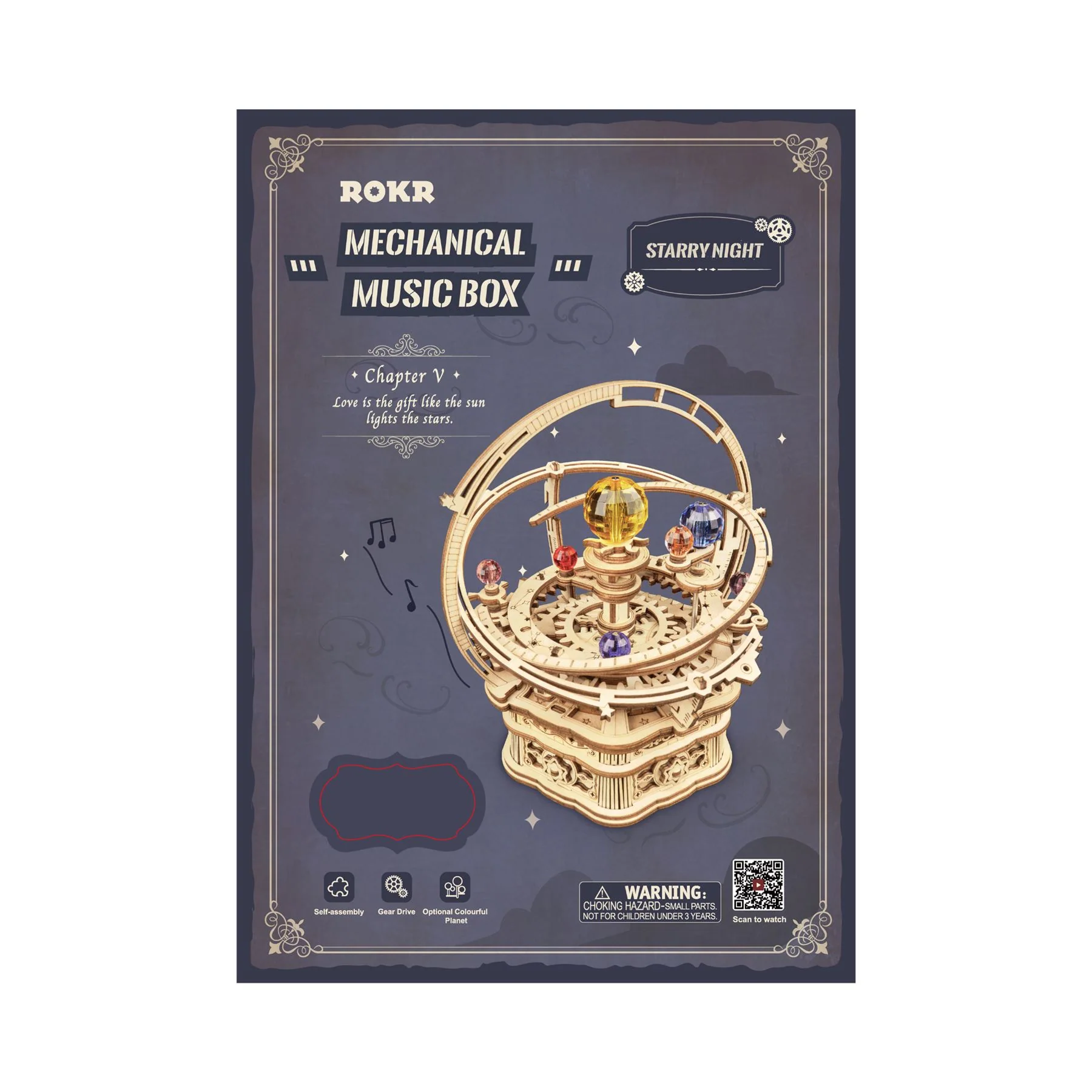 Robotime ROKR Starry Night Building Kit - Image 8