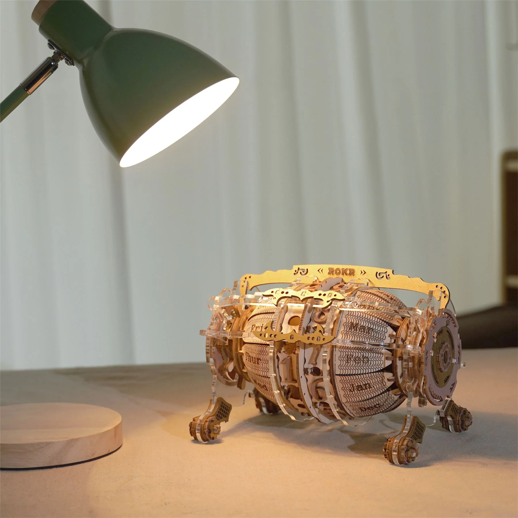 Robotime ROKR Time Engine Calendar Building Kit - Image 5