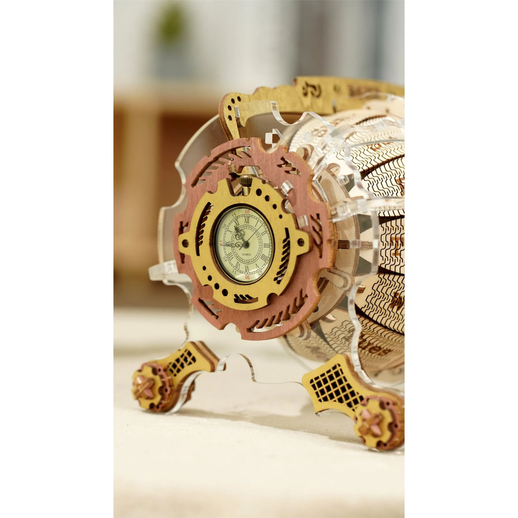 Robotime ROKR Time Engine Calendar Building Kit - Image 9