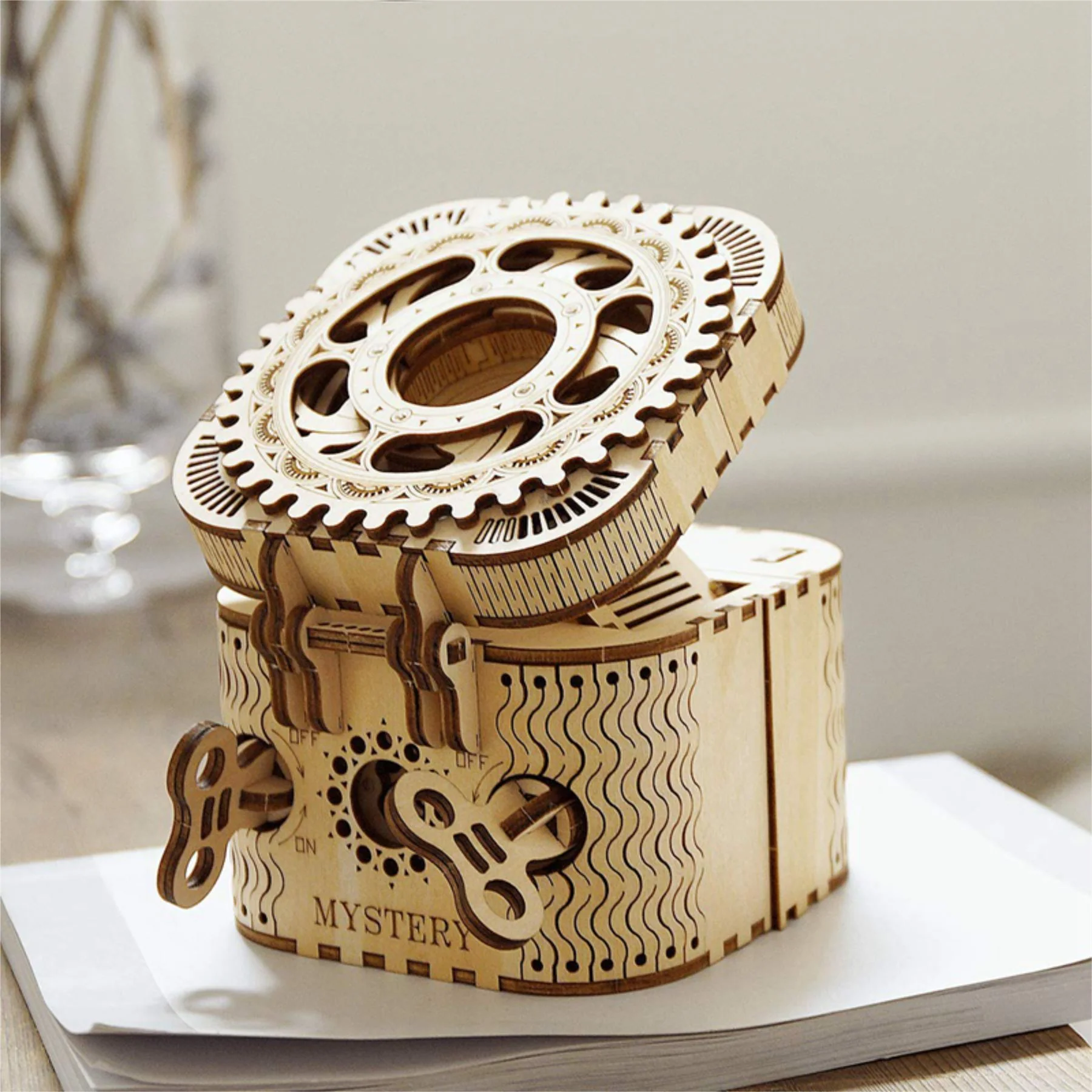 Robotime ROKR Treasure Box Building Kit - Image 6