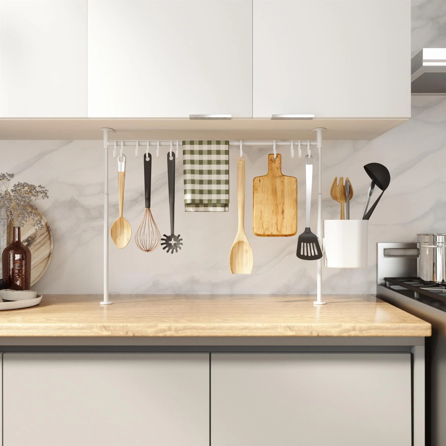 Umbra Anywhere Tension Kitchen Organisers - Image 8