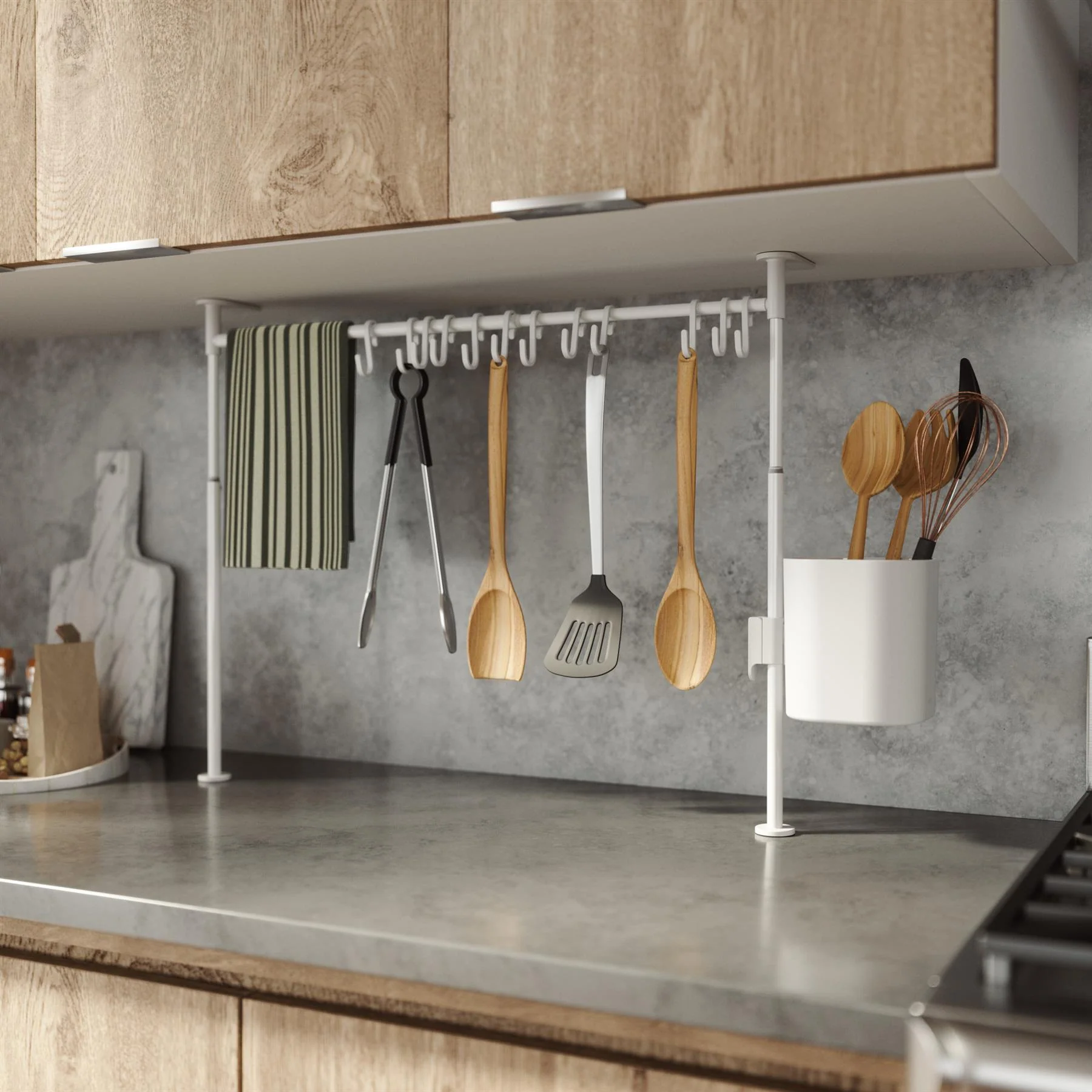 Umbra Anywhere Tension Kitchen Organisers - Image 9