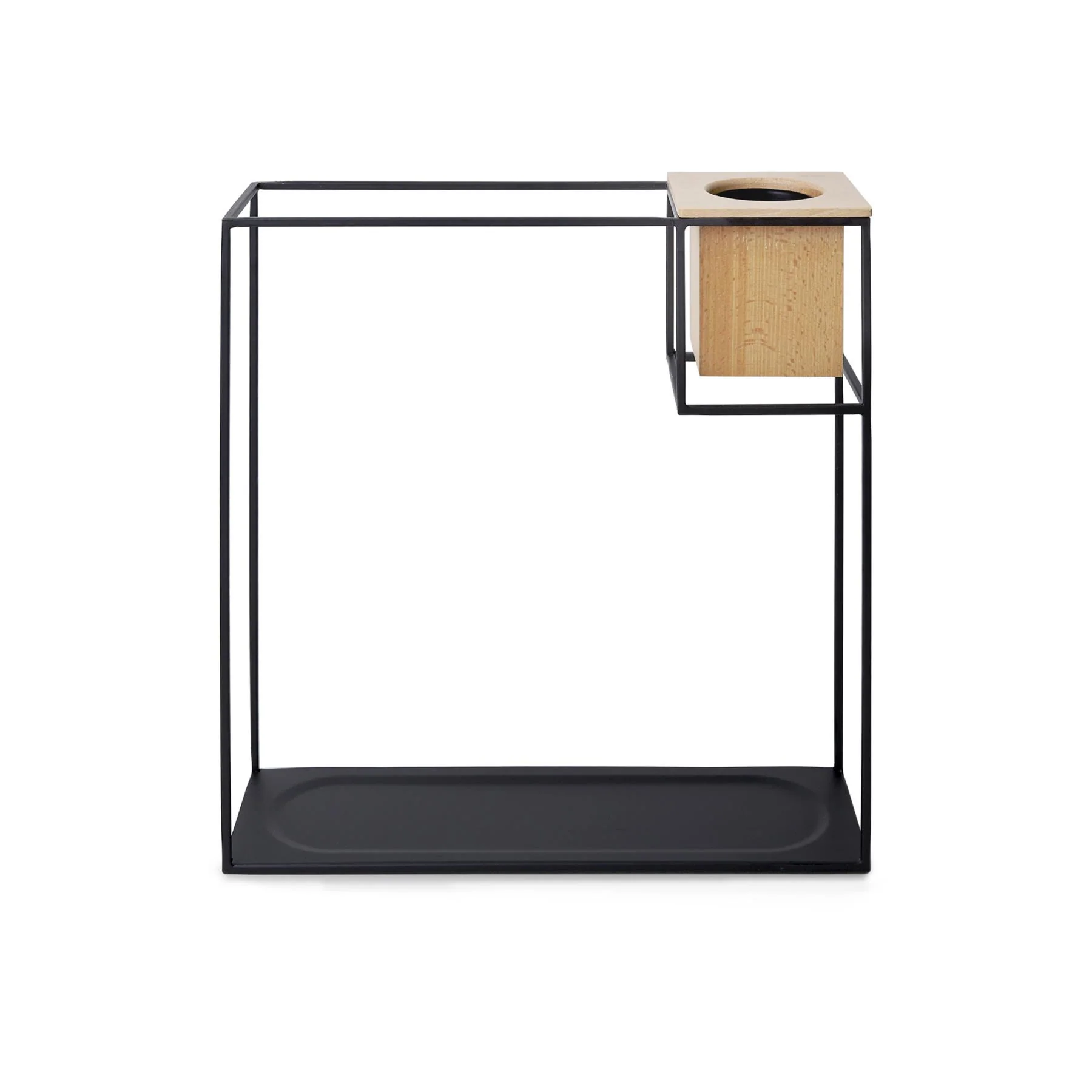 Umbra Cubist Wall Display Shelf with Wooden Container - Image 20