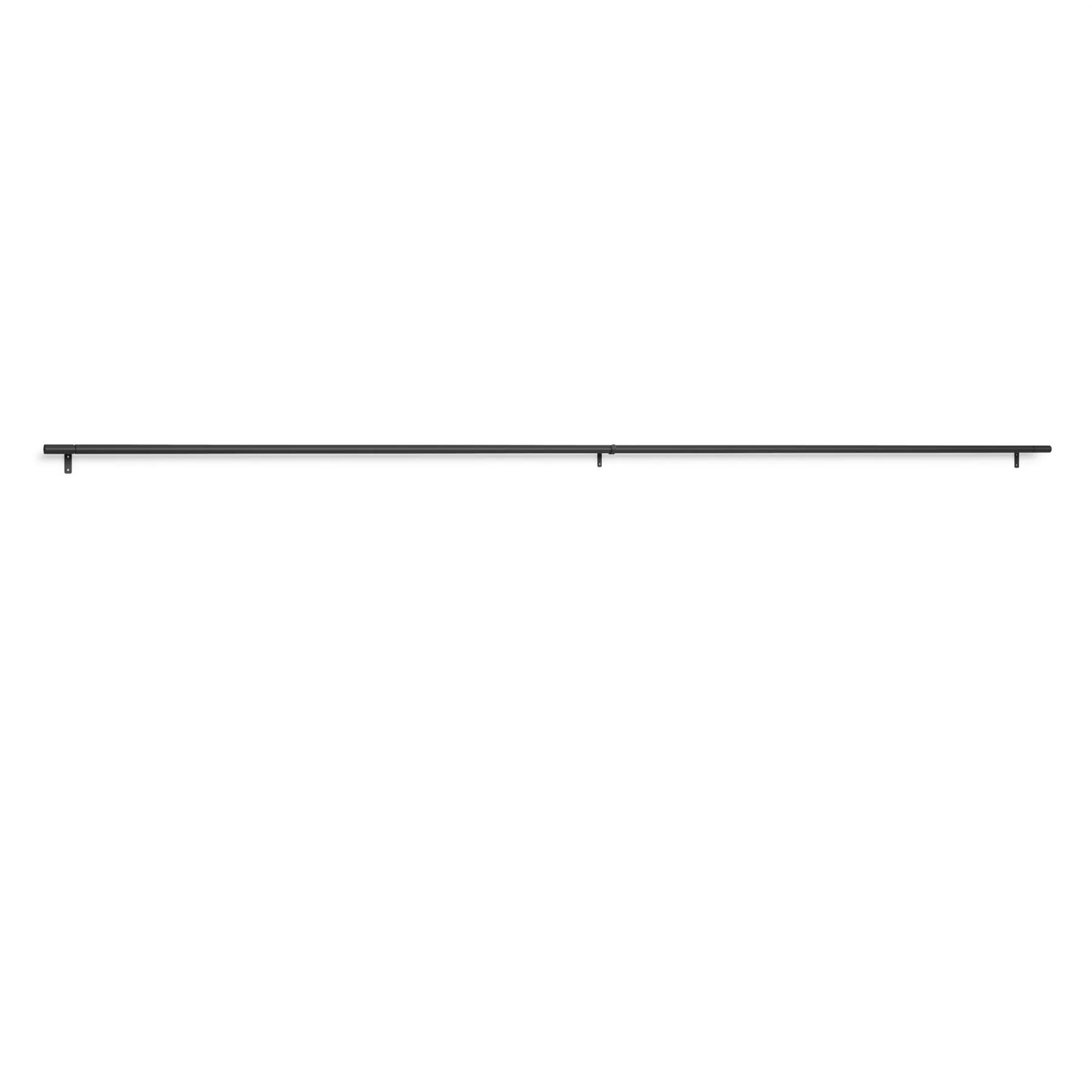 Umbra Zen Rod 81cm to 325cm Matte Black Curtain Pole - Image 4